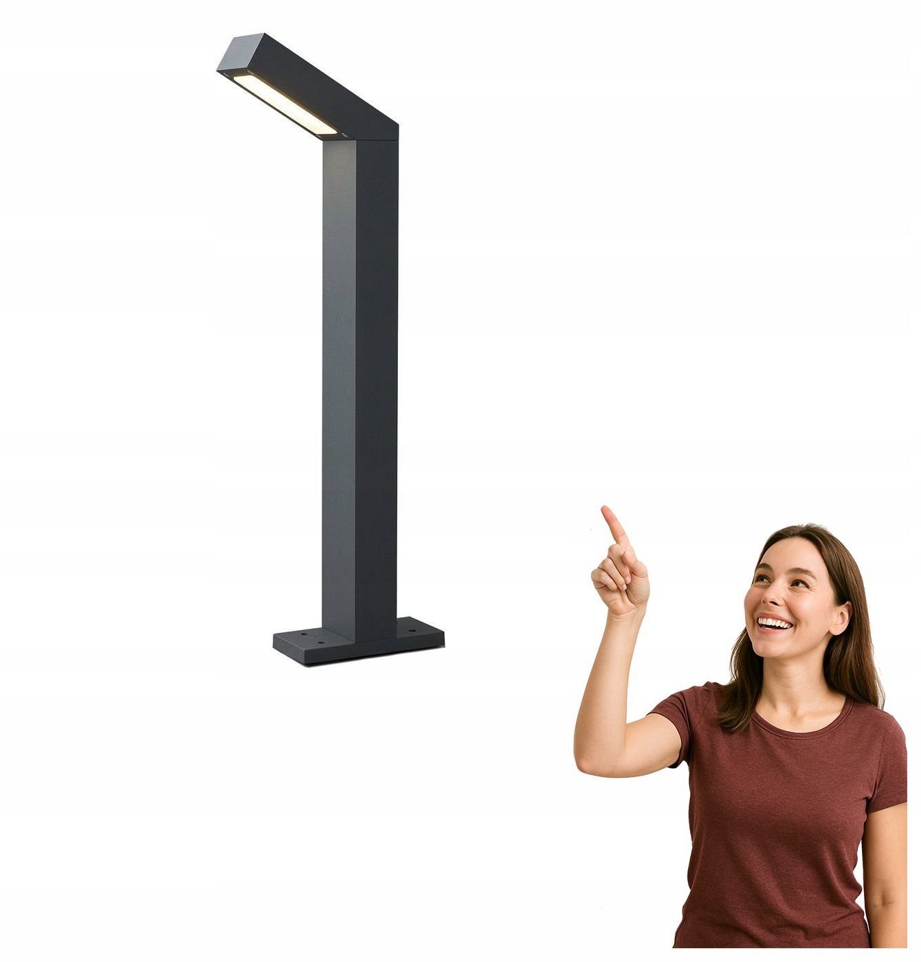 Lampa záhradný stĺpik Lhotse I 4448 Nowodvorski