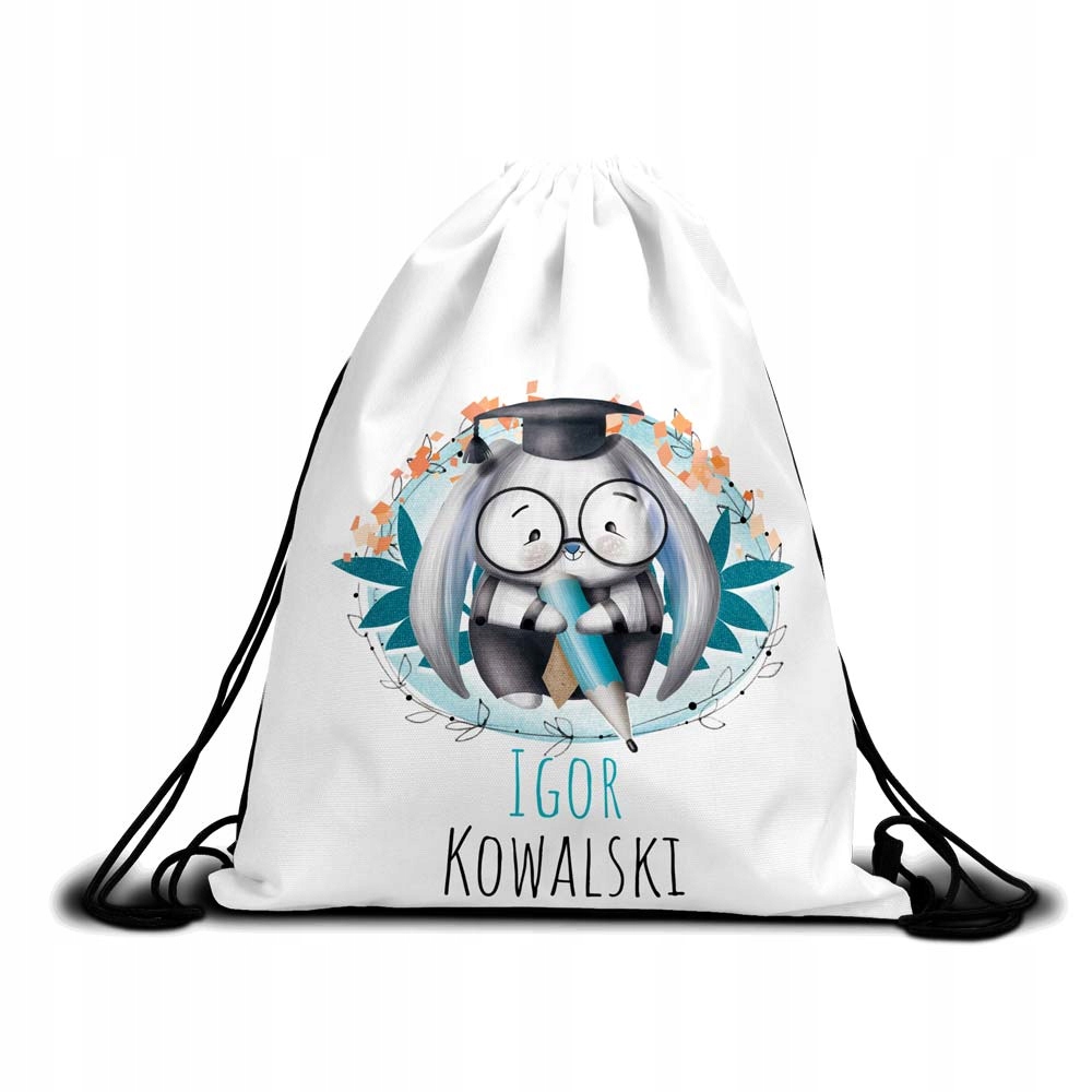 

Worek Plecak Do Przedszkola Na Buty Imię Króliczek