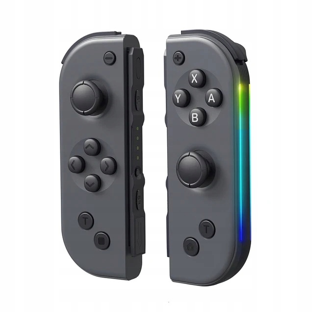 Pad do Joy Nintendo Switch Lewy Prawy Led Bezprzewodowy Rgb czarny