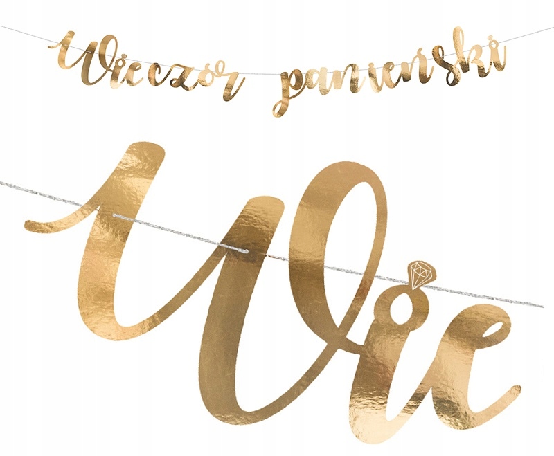 

Baner Girlanda na Wieczór Panieński 150x21,5cm