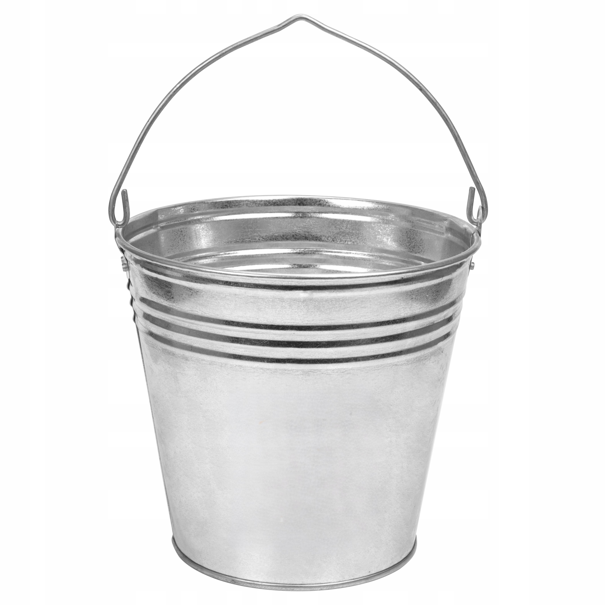 POLAX WIADRO BUDOWLANE OCYNKOWANE METALOWE 12L 1SZT