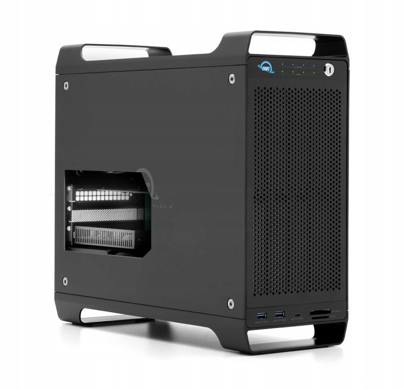 Owc ThunderBay Flex 8 Thunderbolt 40Gb/s 8x kapsa pro HDD/SSD/NVMe 1x PCIe
