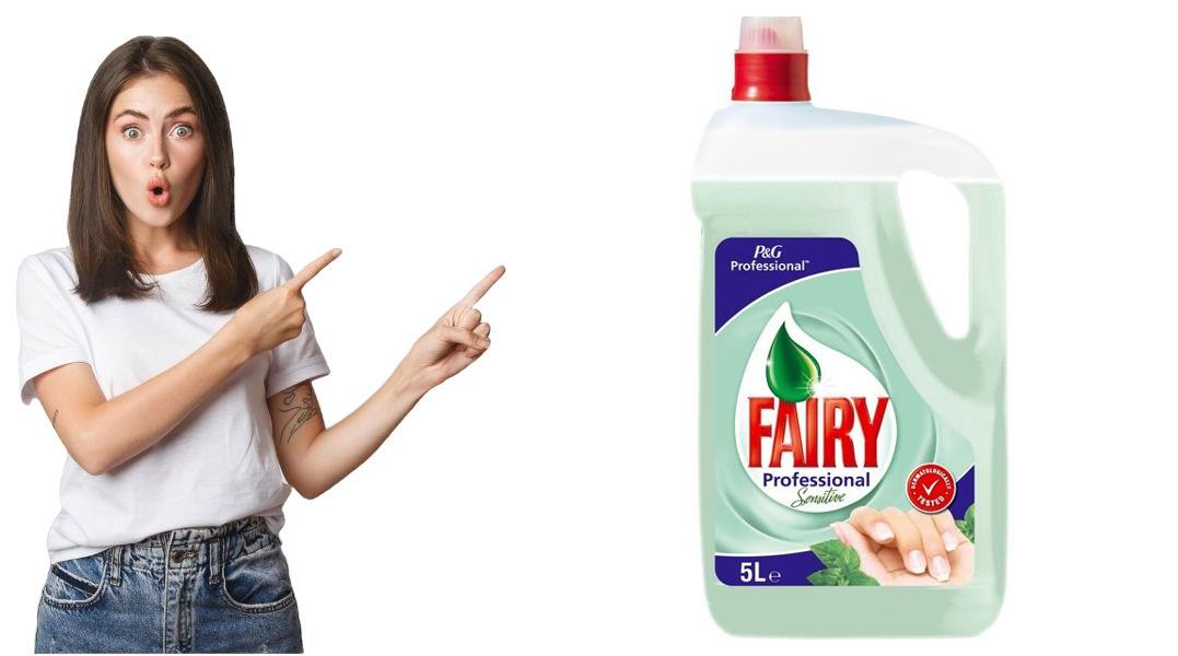 Levně Tekutý prostředek na nádobí Fairy 5L Citron