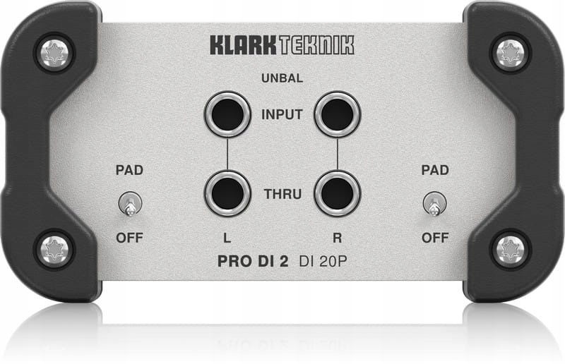 Klark Teknik DI 20P DI-box pasivní stereo in/out