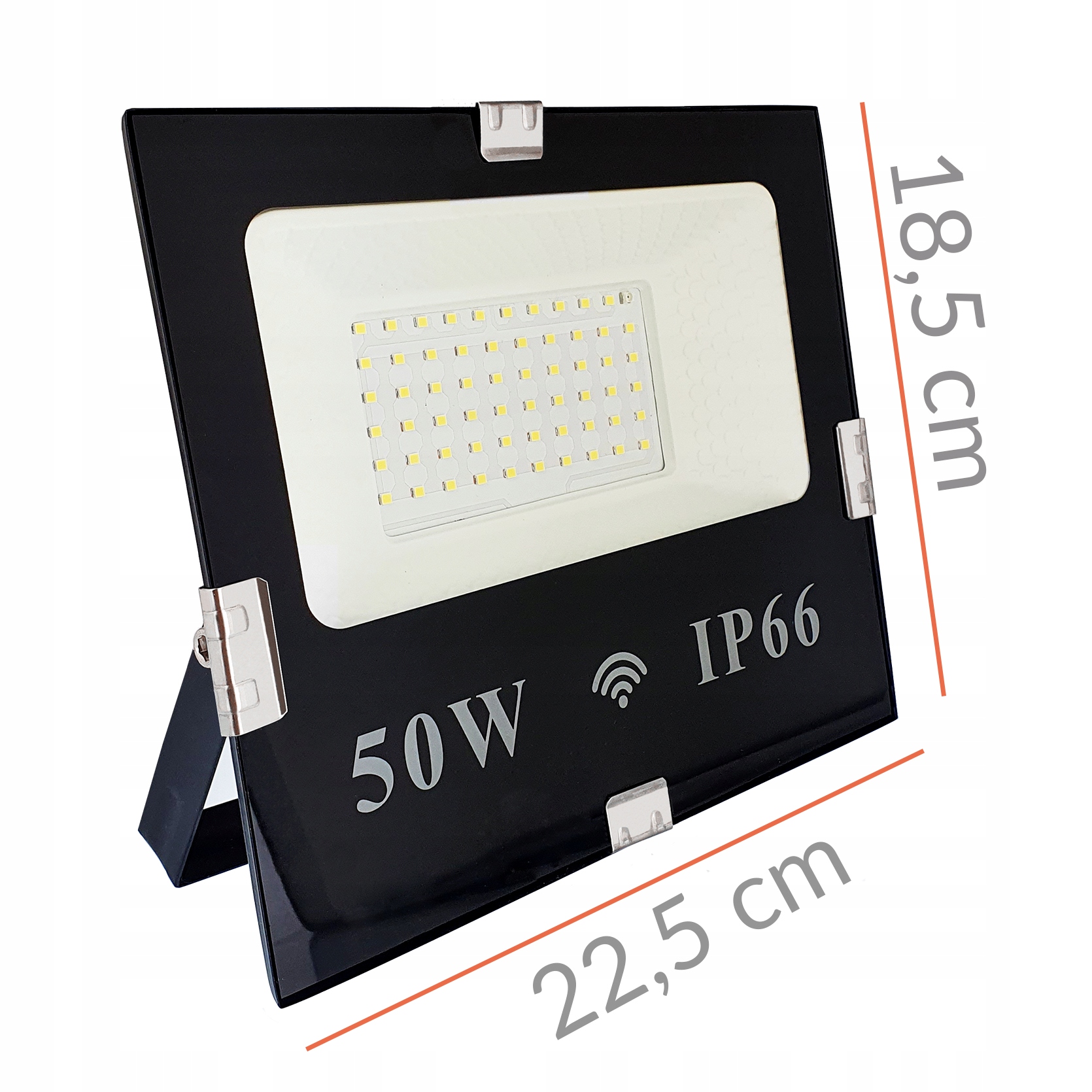 LAMPA LED HALOGEN NAŚWIETLACZ WARSZTAT GARAŻ OGRÓD Temperatura barwowa 6000 K