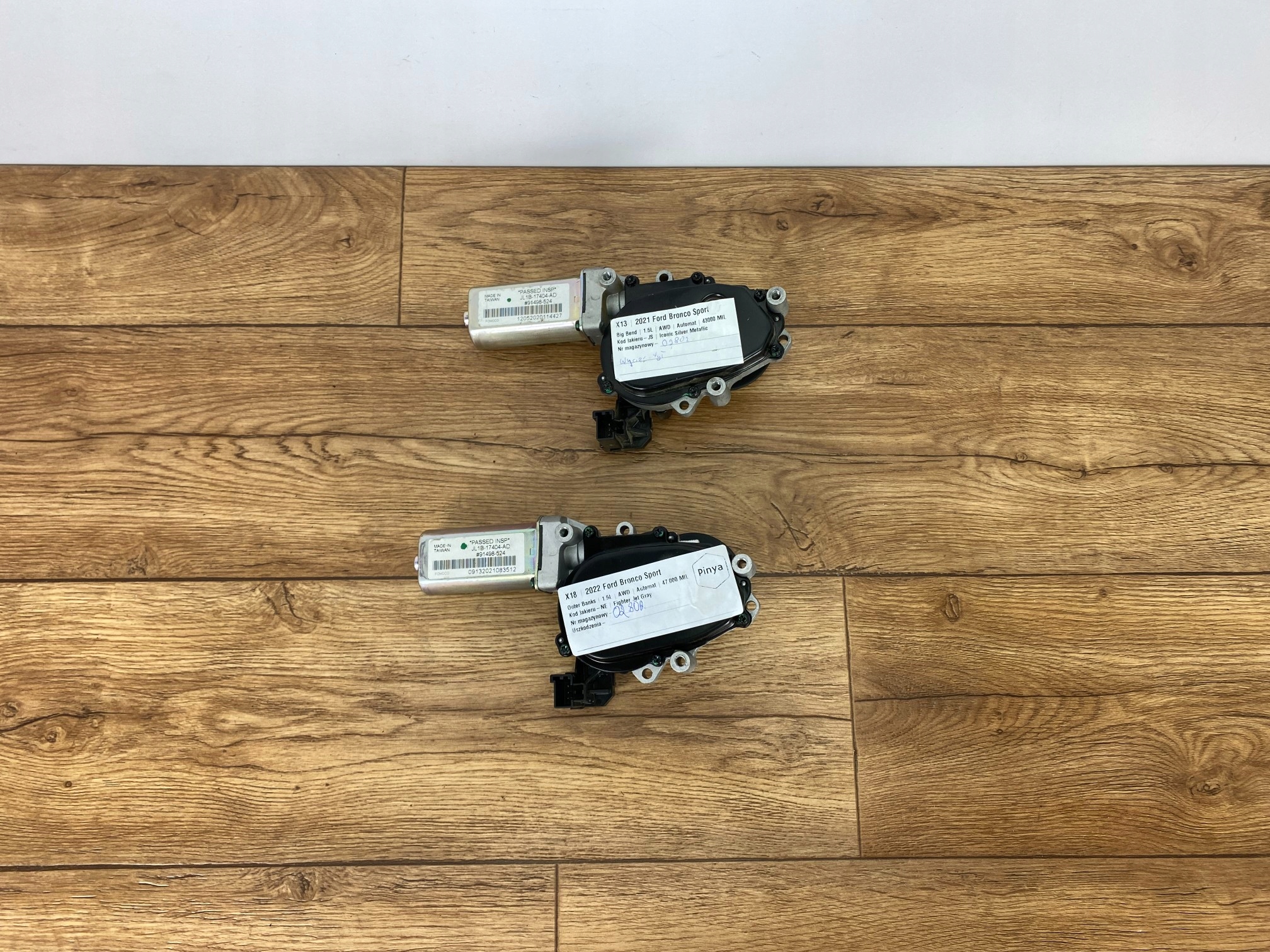 Motor Wischer Ford Bronco Sport 2020+ USA