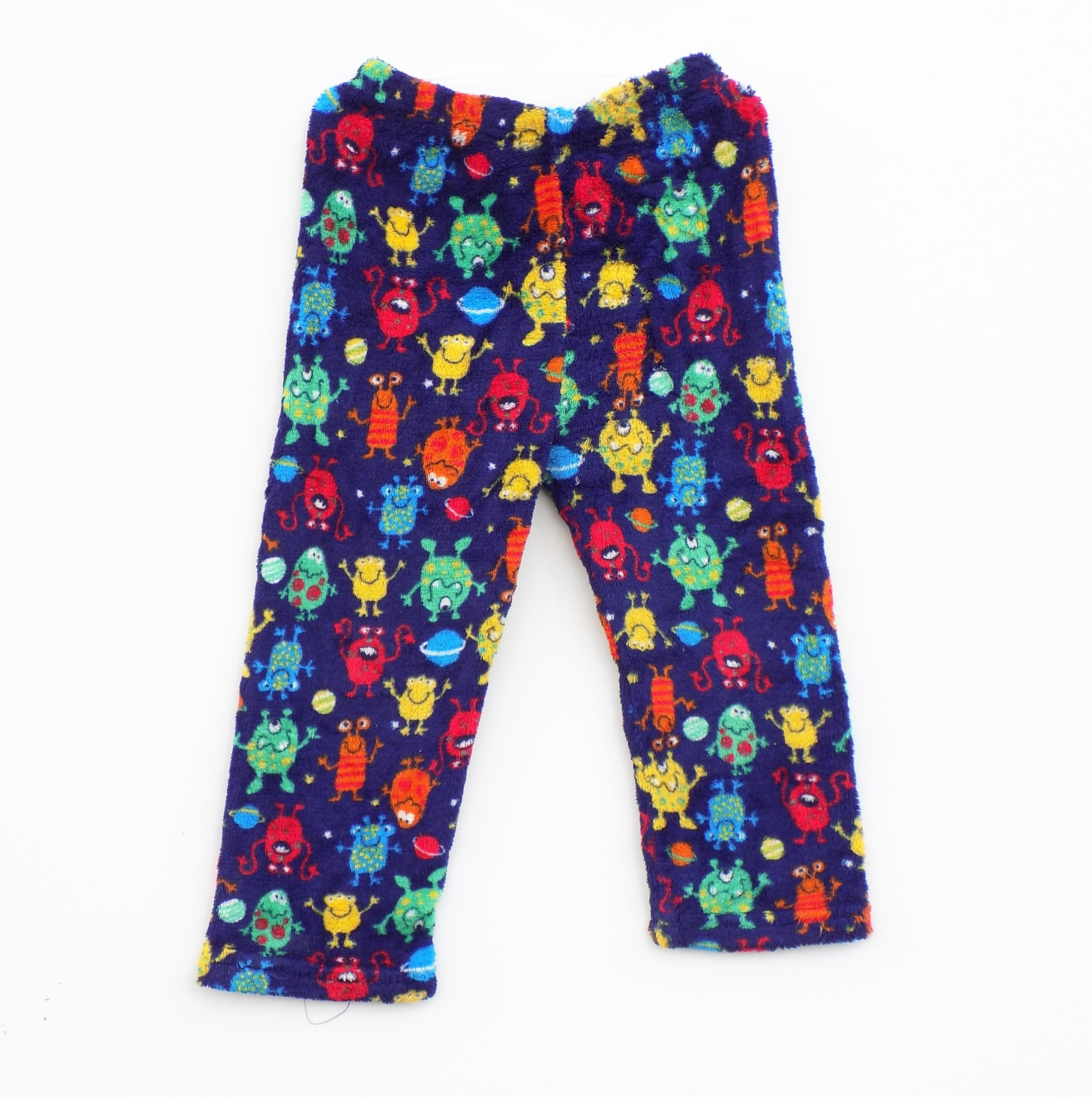 Spodnie pluszowe w potwory Kolorowe CHŁOPIĘCE Primark roz. 92-98 cm A2760