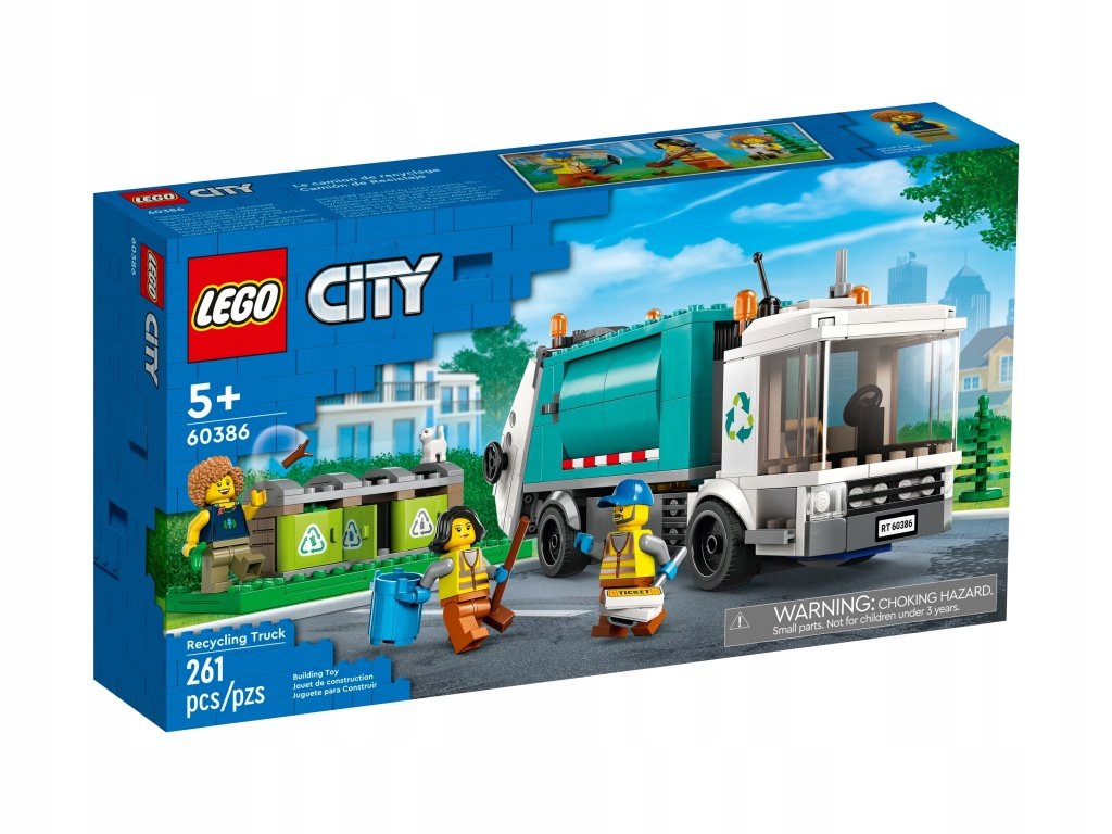 Lego City 60386 Recyklační kamion Nové
