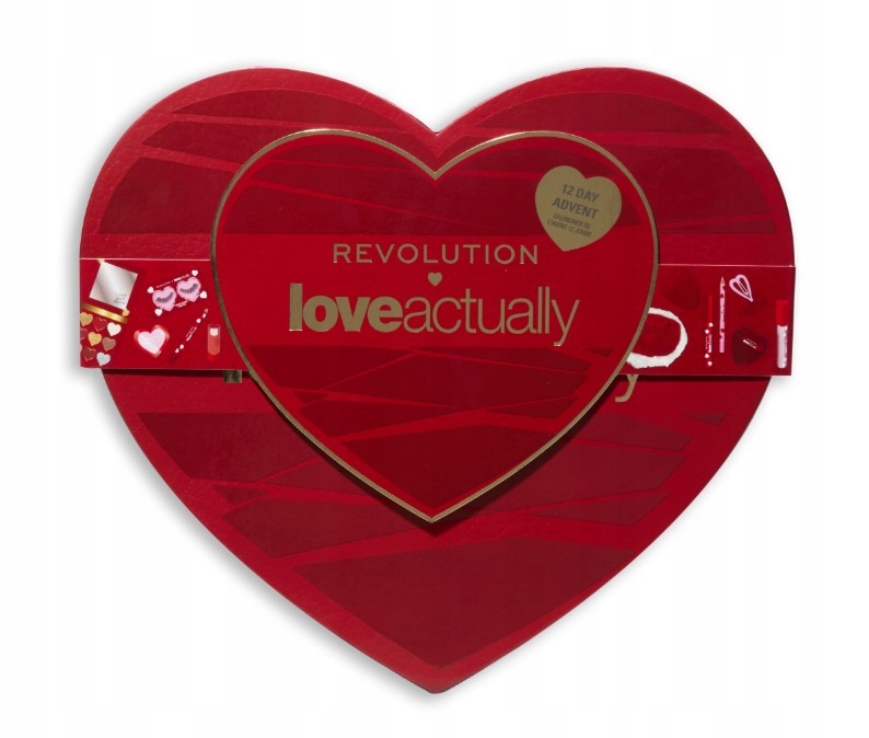 Revolution Love Actually Adventný Kalendár 2025 12x Beauty – Limitovaný