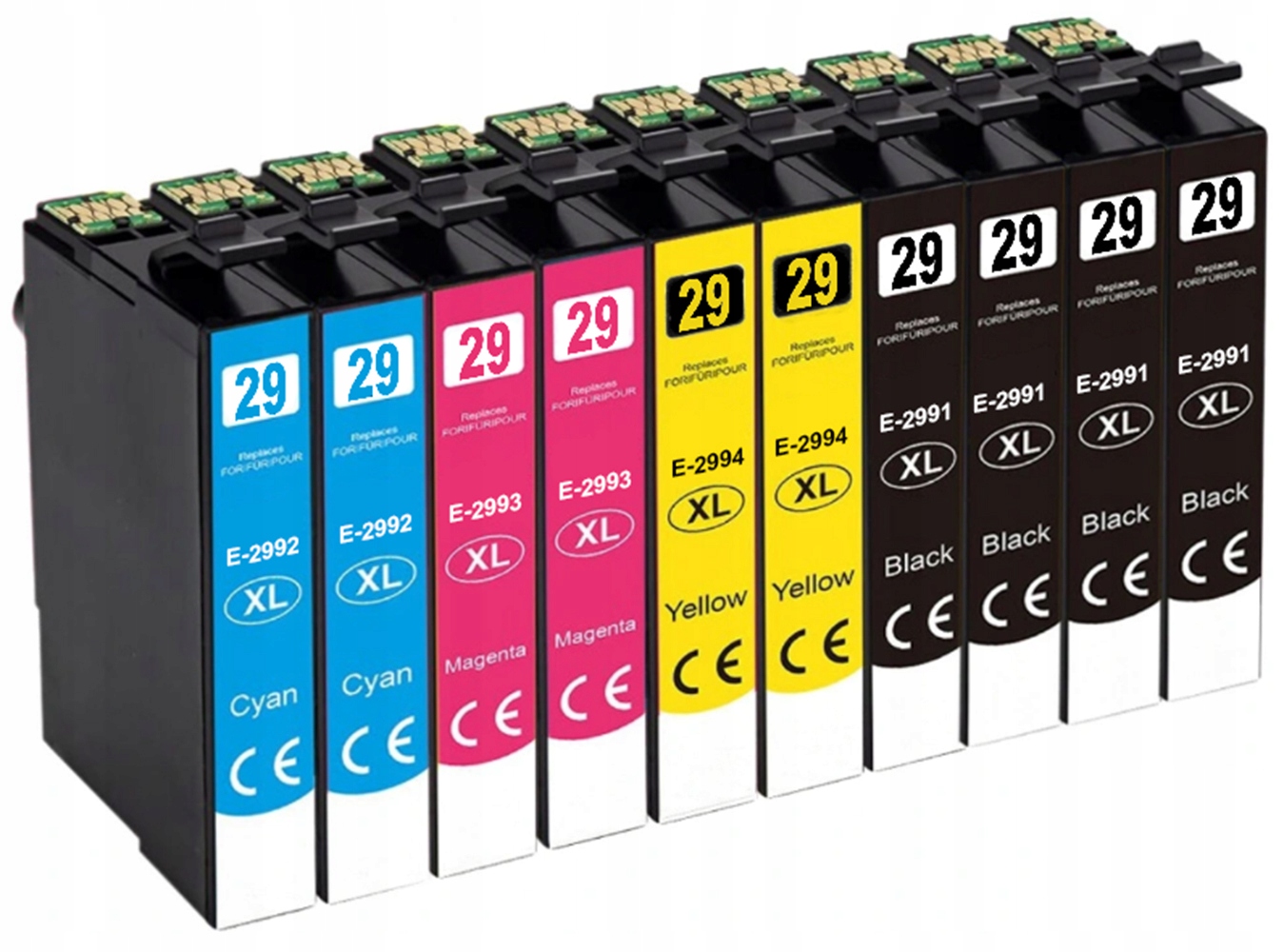 

10 Tusz do Epson XP445 XP450 XP452 XP455 T29 T2991