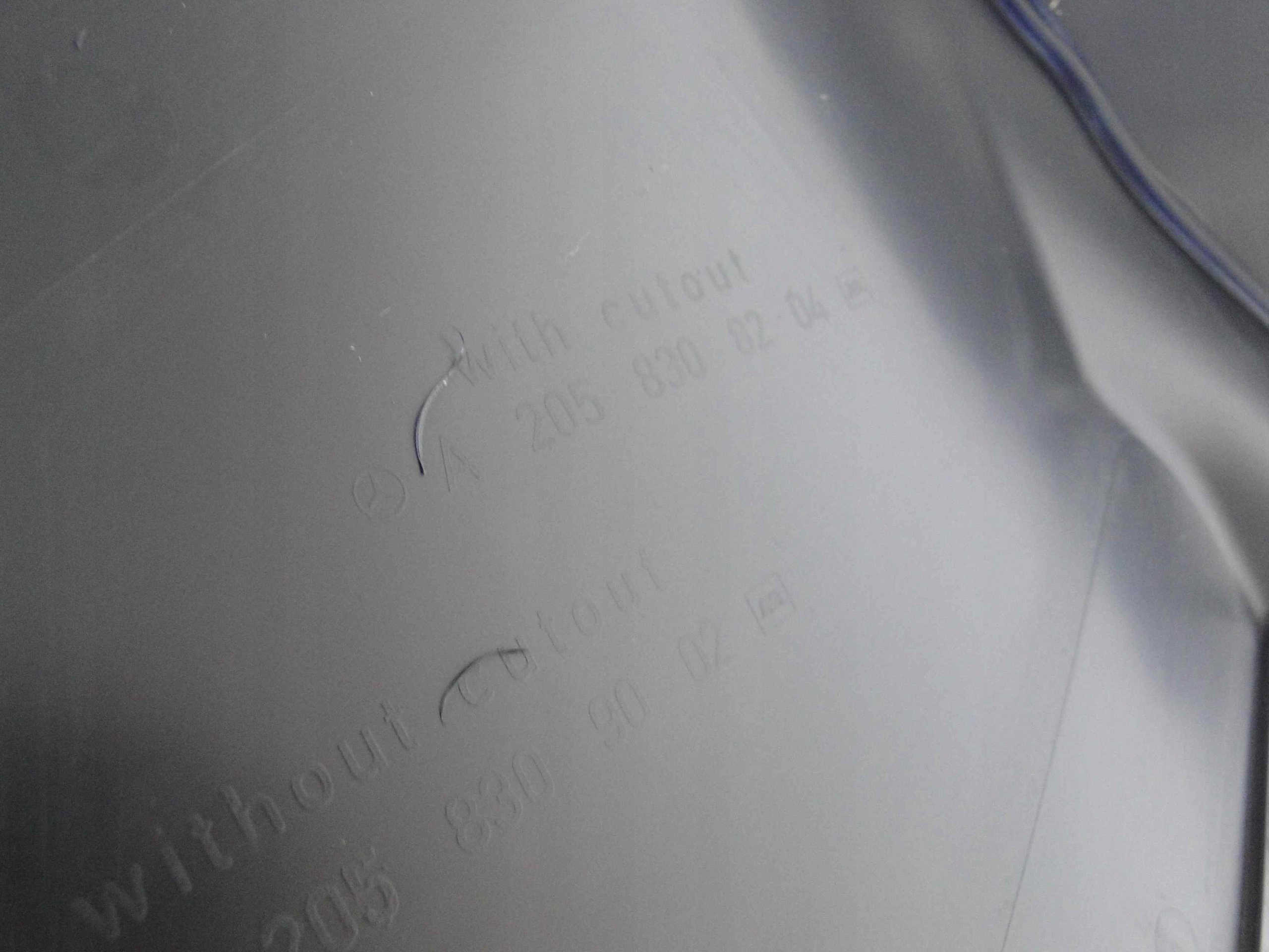 MERCEDES C 205 CABRIO PODSZYBIE PRAWE WLOT OSŁONA Numer katalogowy oryginału A2058309002