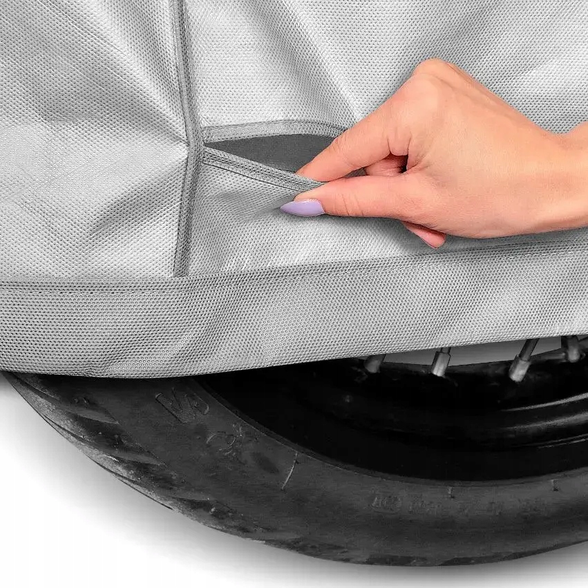 Pokrowiec na Motocykl z kufrem BASIC GARAGE XL Box Rozmiar XL