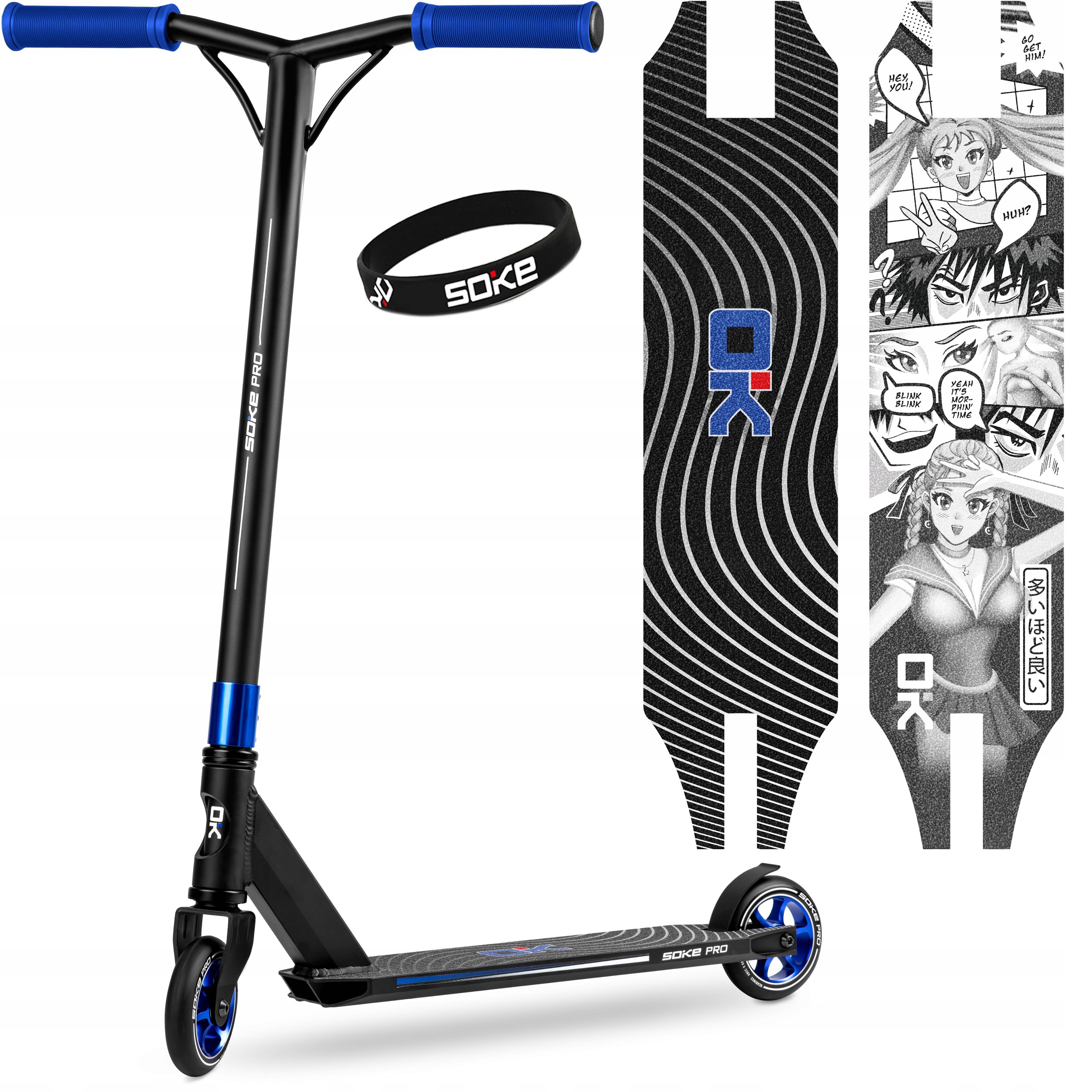 

Hulajnoga Wyczynowa Soke Pro ABEC-9 Y-bar