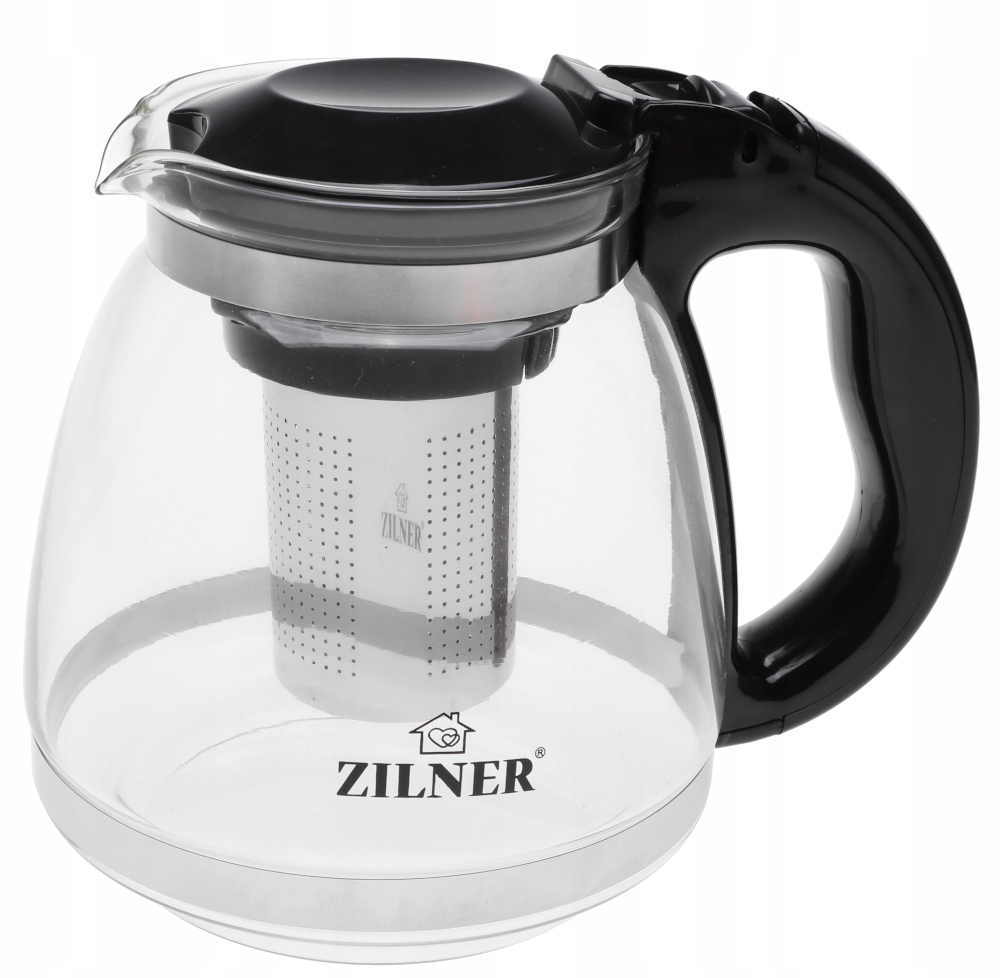 

Szklany Zaparzacz do Herbaty ziół Kawy 1,5l Sitko