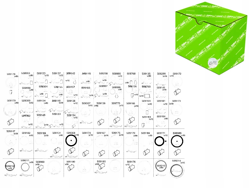 Univerzálna Sada O'ringov 2 Valeo