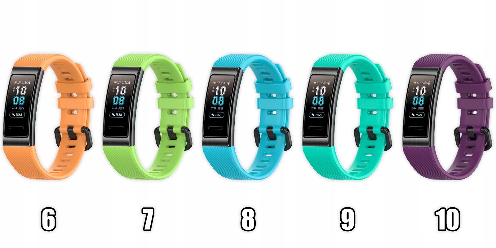 PASEK OPASKA DO HUAWEI BAND 3 PRO/4PRO 10 KOLORÓW Rodzaj pasek