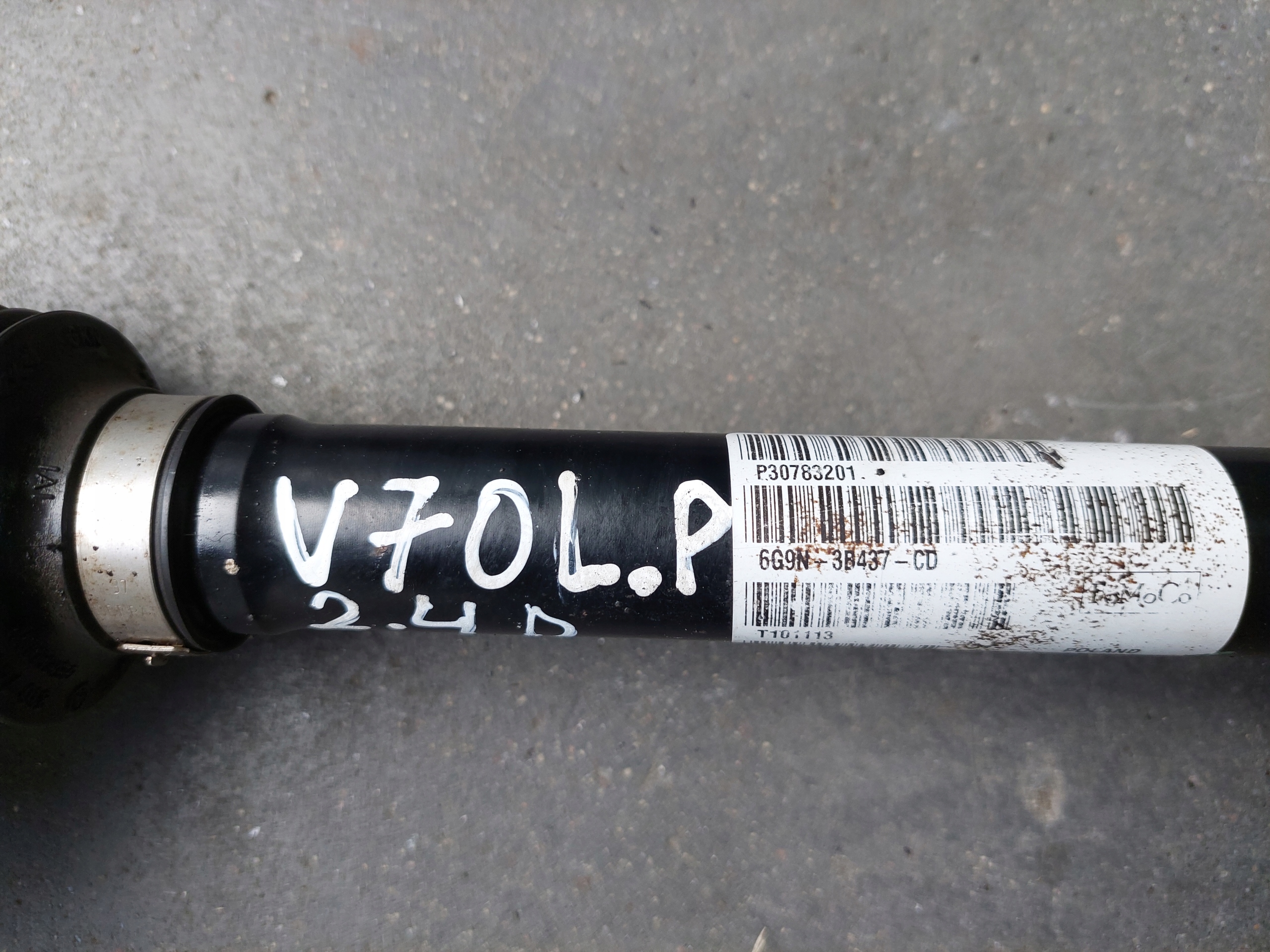 semi-axis front front right 31272548 VOLVO S80 II V70 III 2.4 D5