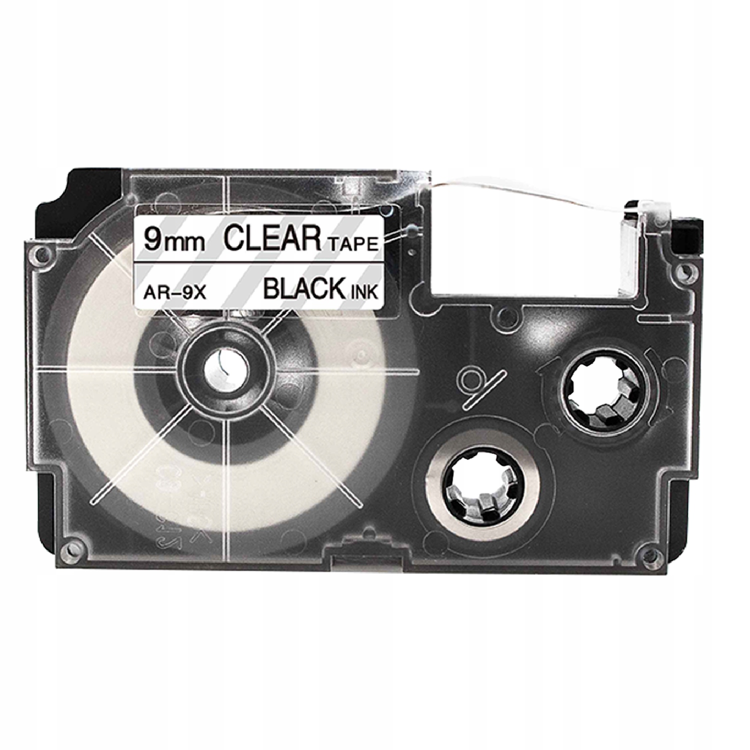 TAŚMA do CASIO PT-9X XR-9X 9mmx8m Przeźroczysta