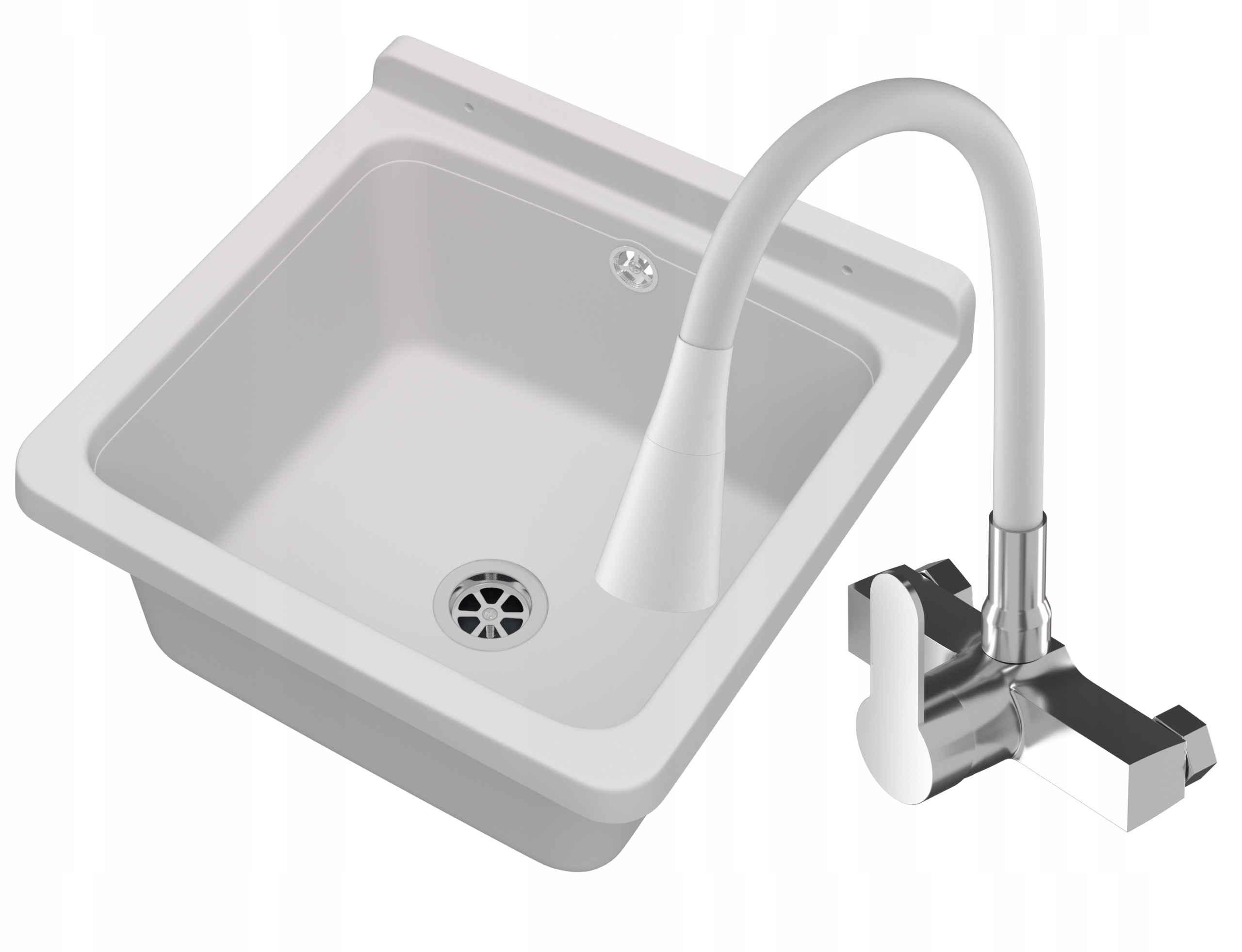 Hospodářská Komora Dřez Technická Pracovní Bílá Garáž Orta Nástěnná Baterie