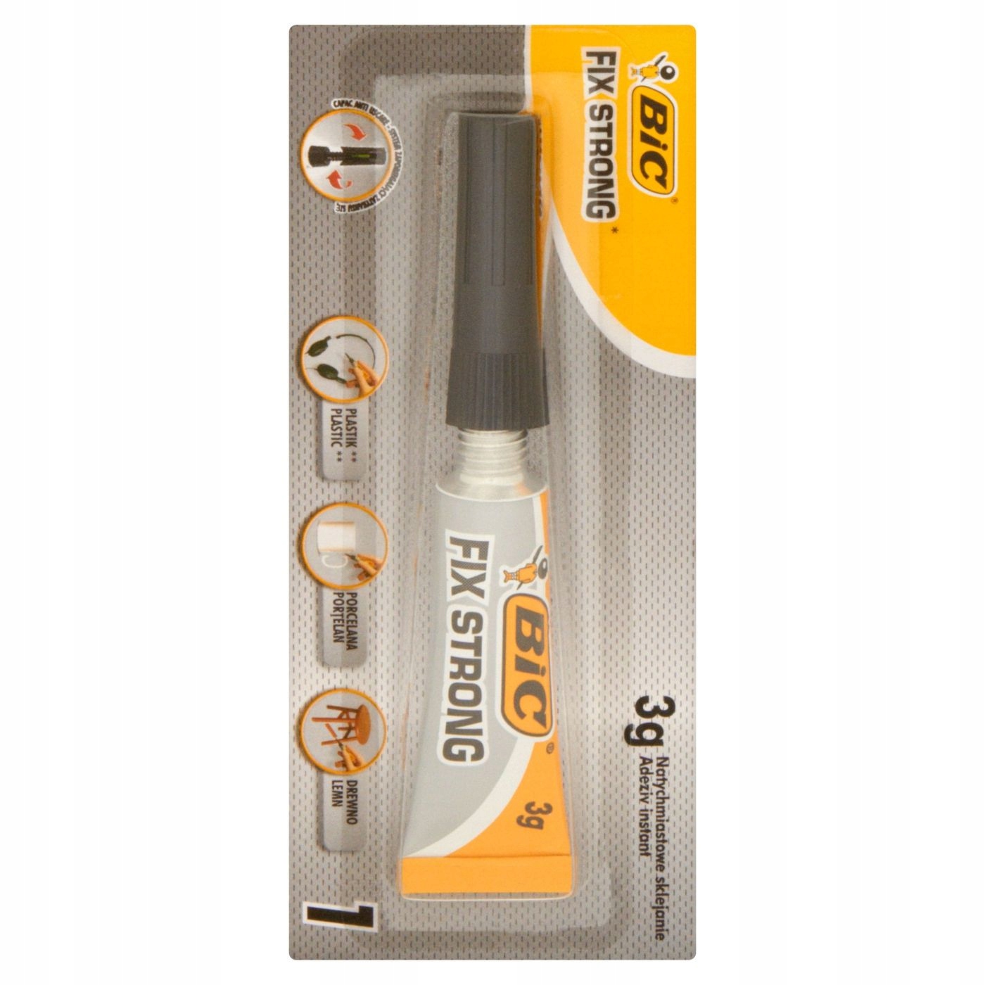 

Bic Fix Strong klej błyskawiczny 3 g