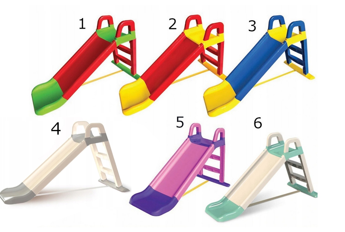 DUŻA ZJEŻDŻALNIA ŚLIZG Z DRABINKĄ DŁUGA XXL RÓŻNE KOLORY Wiek dziecka 3 lata +