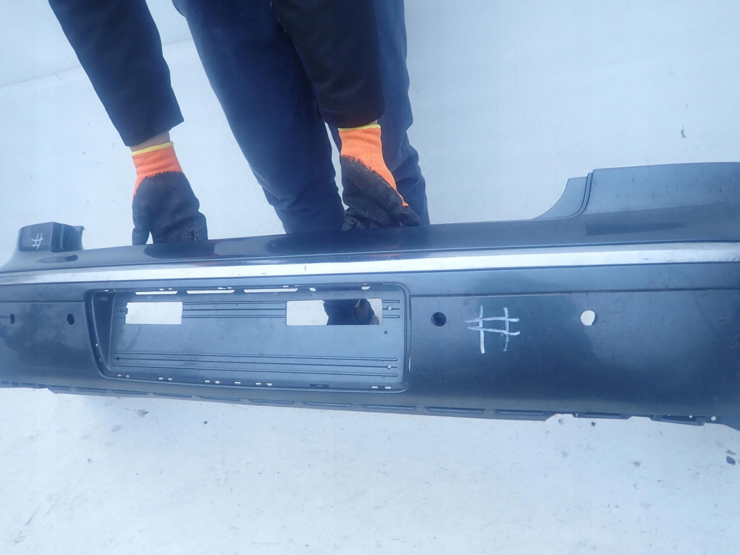VW PHAETON 02-10 bumper rear part rear PDC