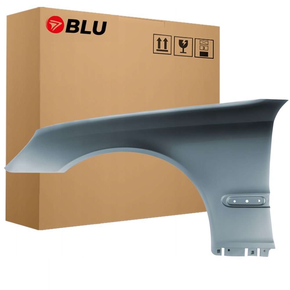 Blu Blatník Mercedes C W203 747 levý šedý 00-07 přední PerlitGrau