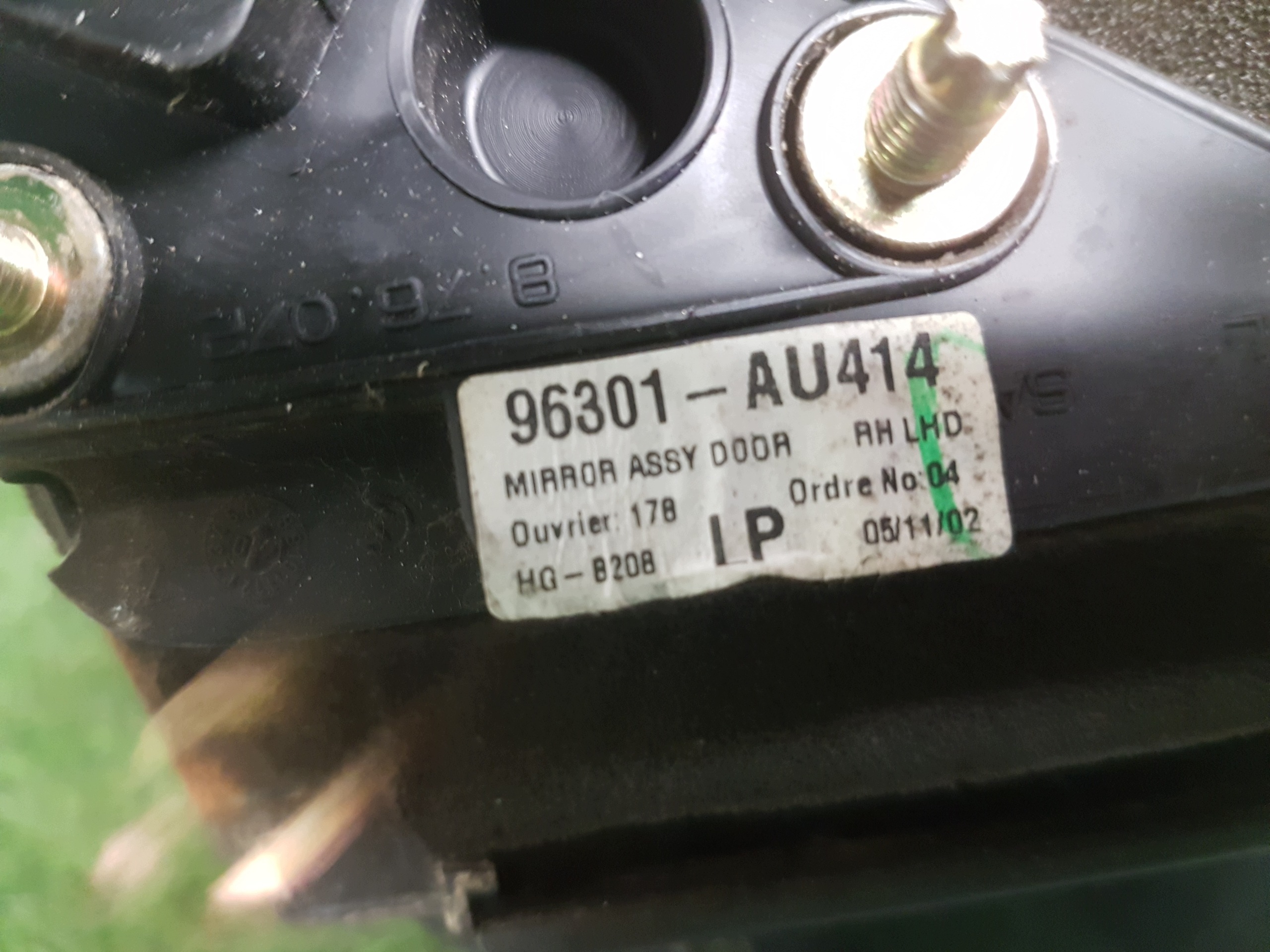 mirror right electrics NISSAN PRIMERA P12