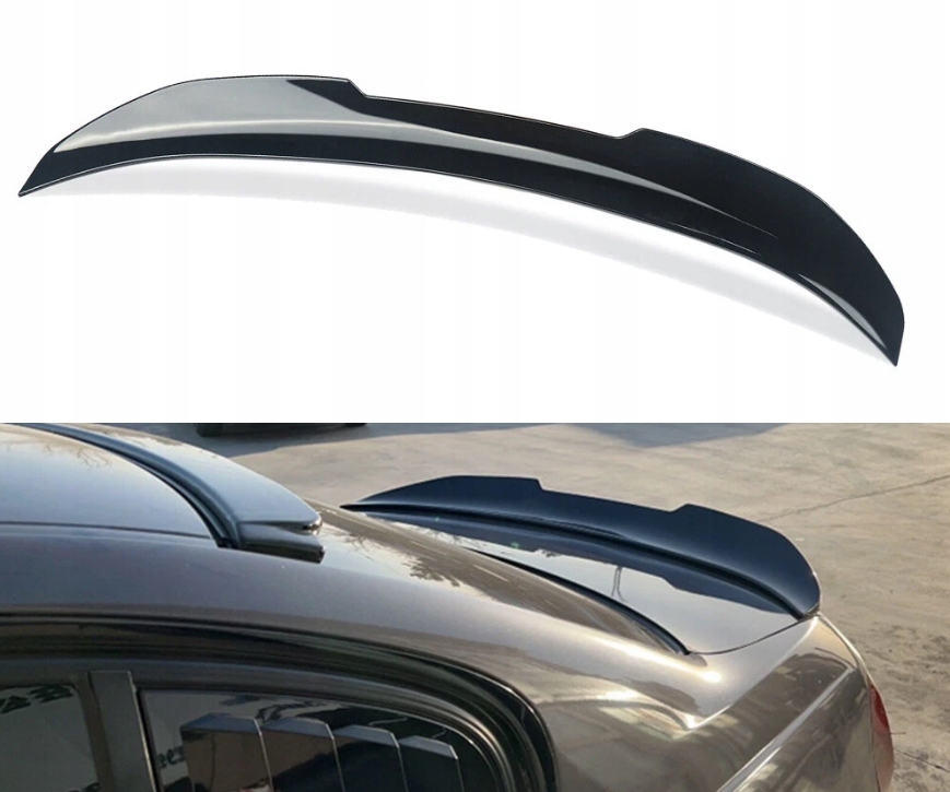 Bmw E90 2005-2012 Spoiler Psm Zadní Klapka Zavazadlového Prostoru Letka Spoiler Černá