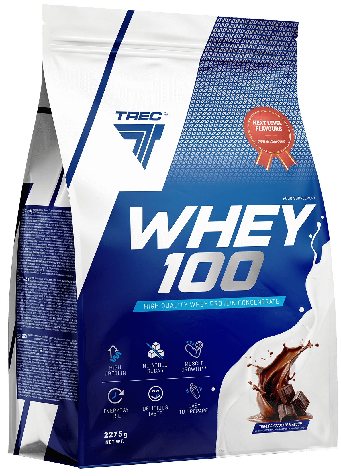 Protein Trec Nutrition koncentrát Wpc Klasická zmrzlina 2275 g