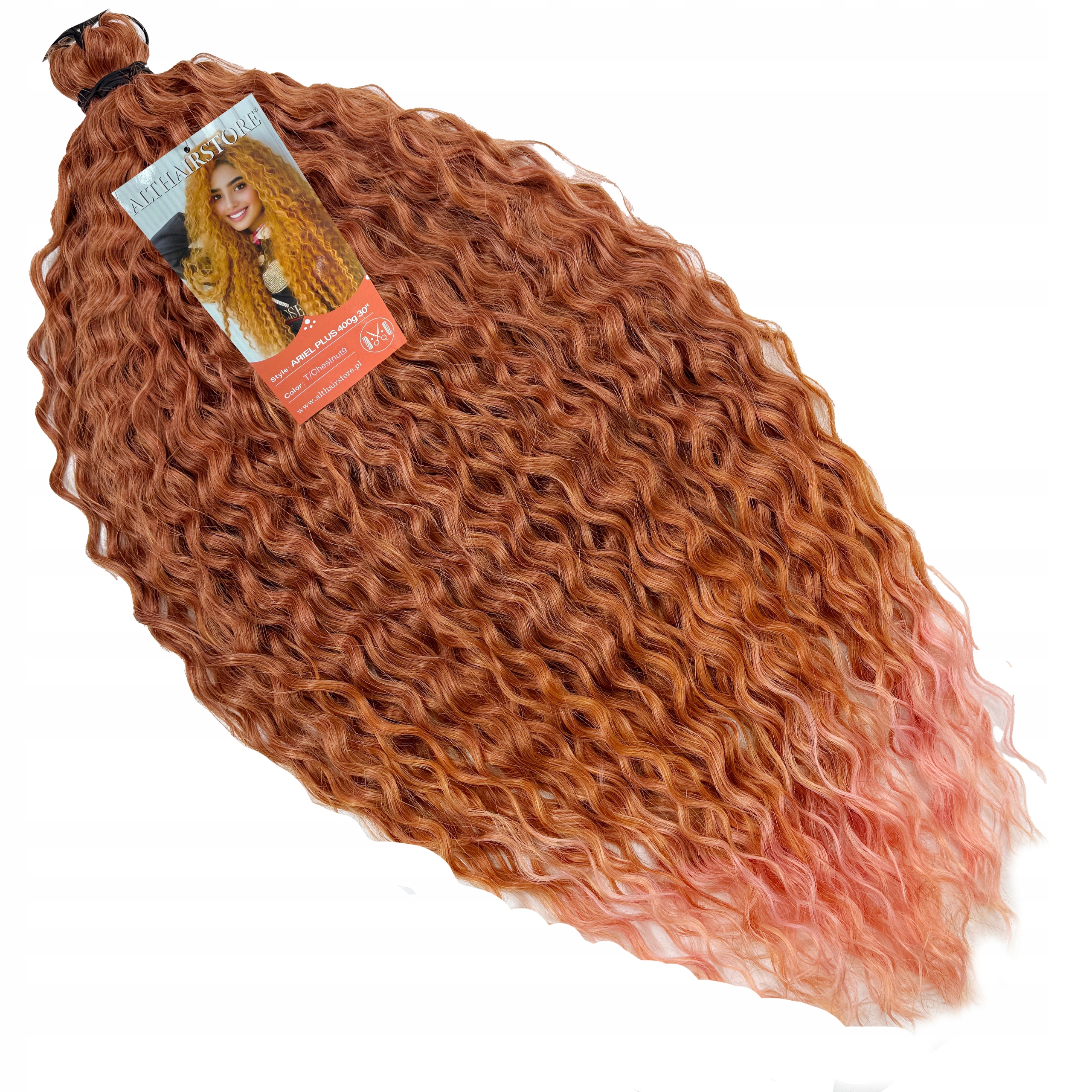 Włosy syntetyczne Afroloki Arielki Ariel Pro Plus 400g 76cm #T/CHESTNUT9