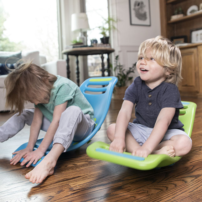 Bujawka Teeter Popper Zielona Fat Brain Toy Bohater brak