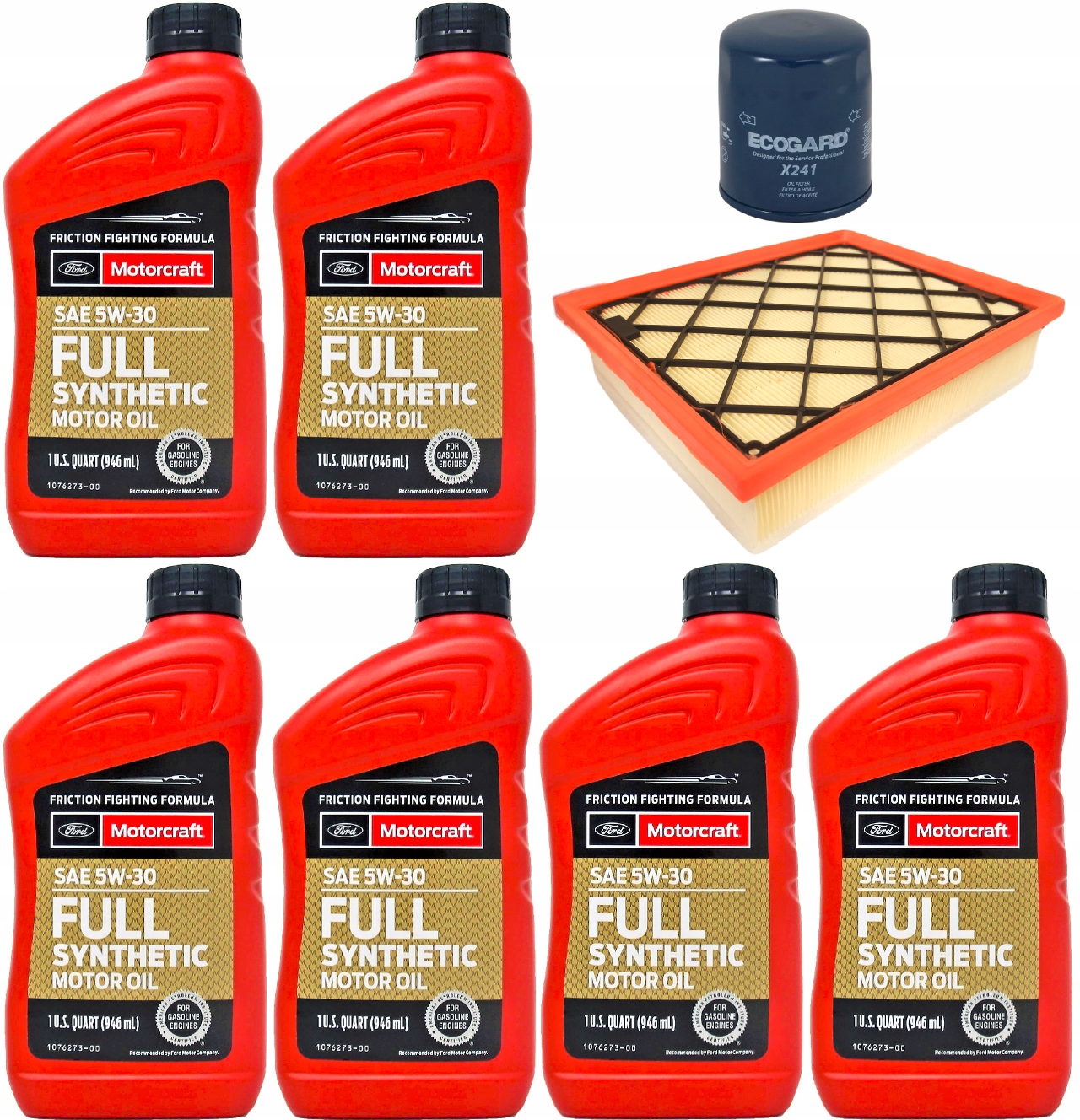 MOTORCRAFT 5W30 6L + FILTRY EDGE 2,0 15-20