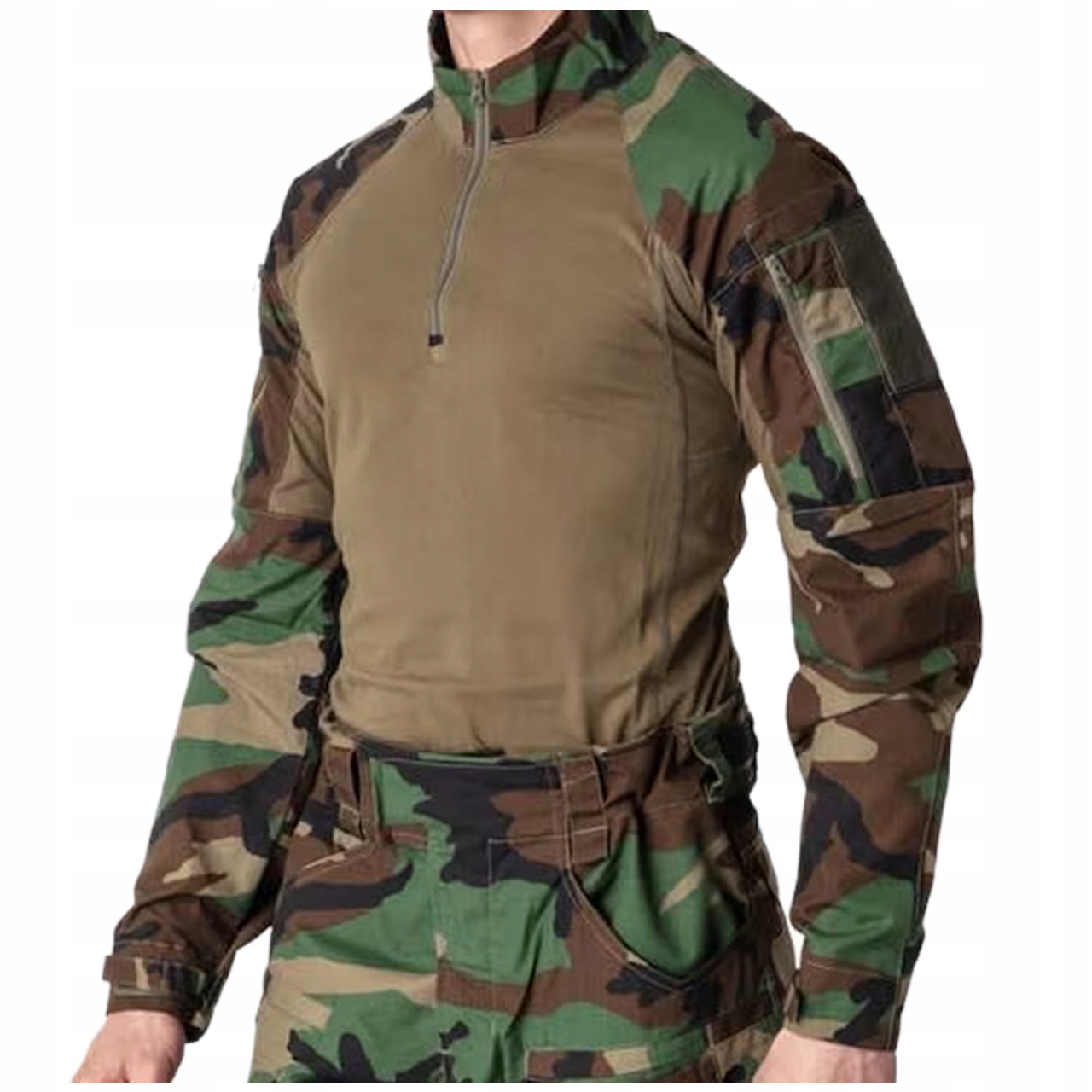 Specna Arms Mikina Satac Combat G4 Taktická Woodland L