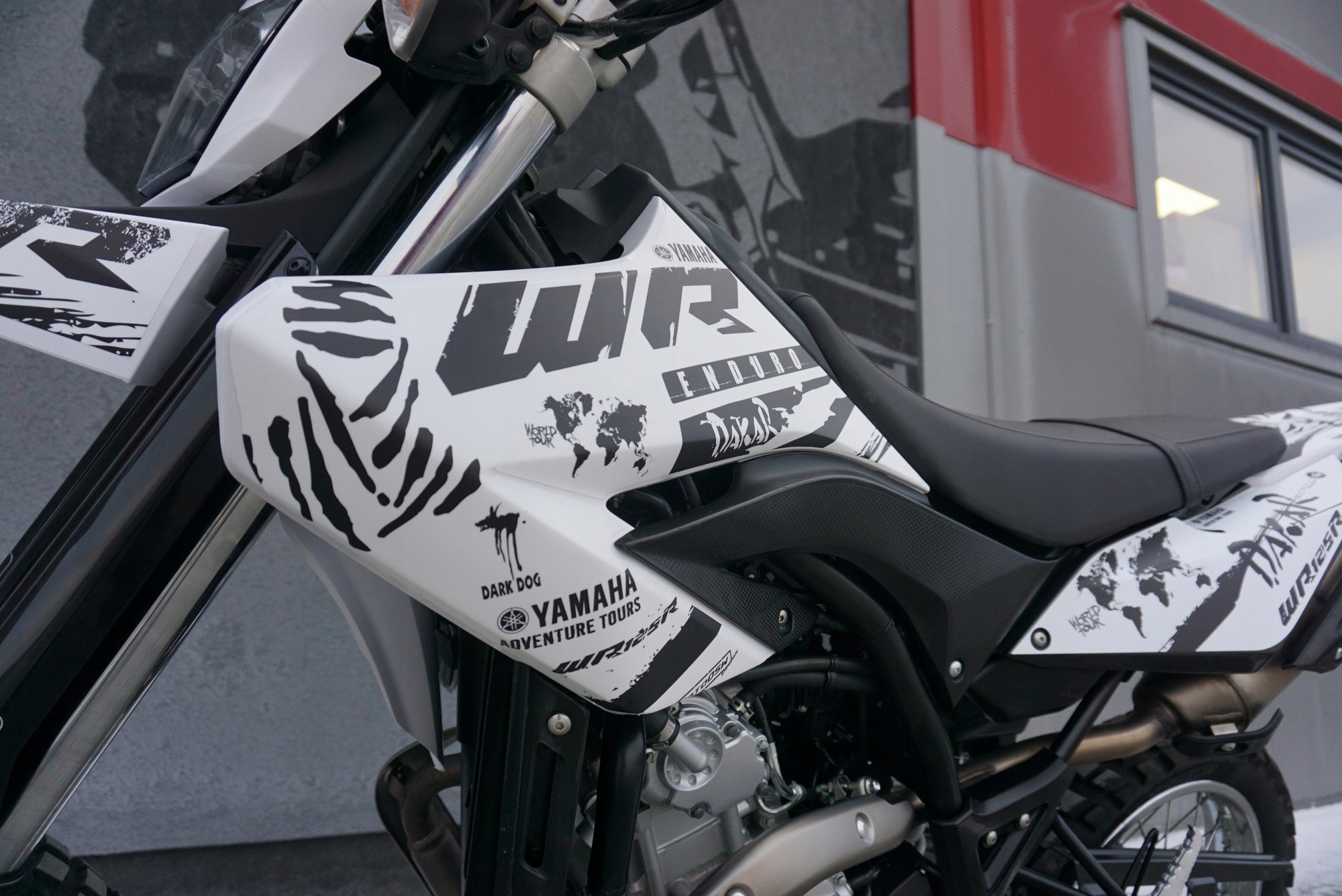 Yamaha WR 125 R DAKAR ENDURO OKLEINA Naklejki KPL