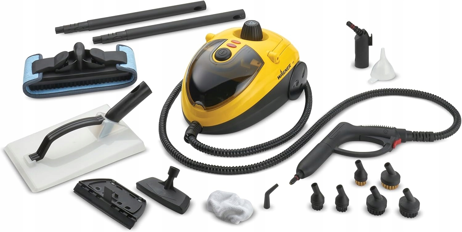 Wagner Myjka Parowa Power Steamer 915 E Wielofukcyjna 18 Akcesoriów