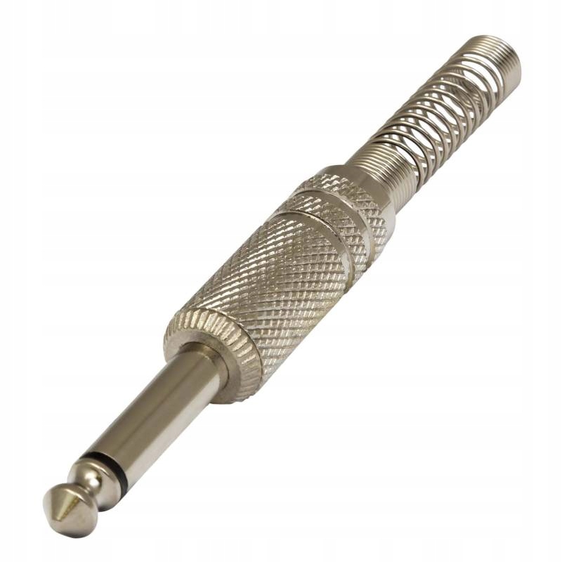 Jack Proel S210 mono prosty niklowany na kabel git
