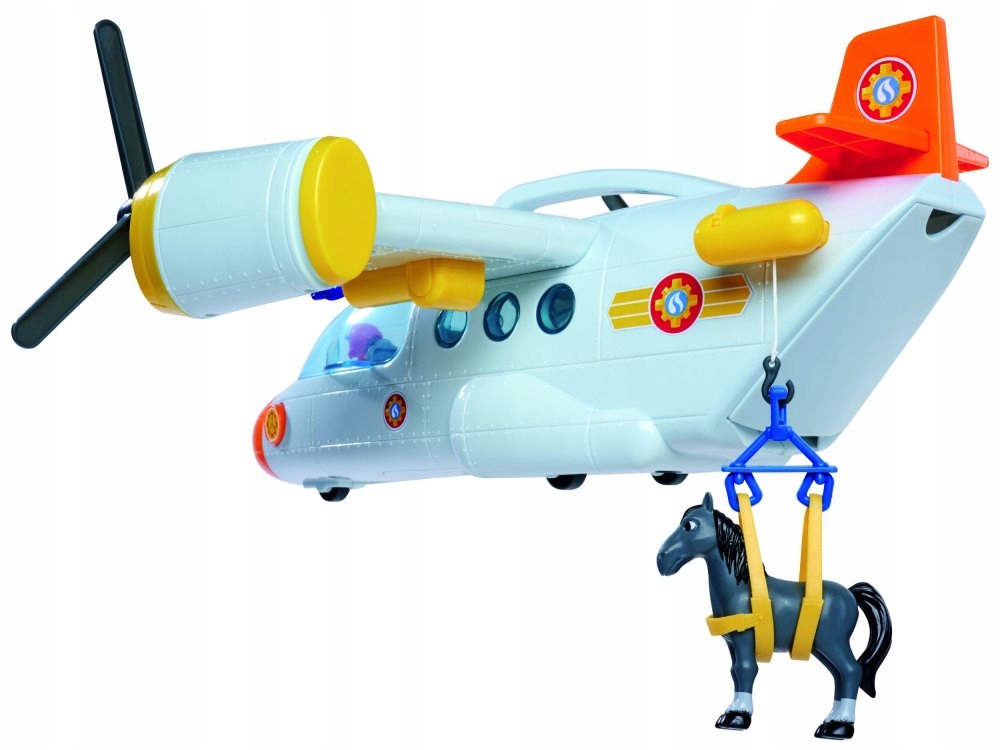 Strażak Sam Interaktywny Samolot Św/Dźw Figurka Marka Simba Toys