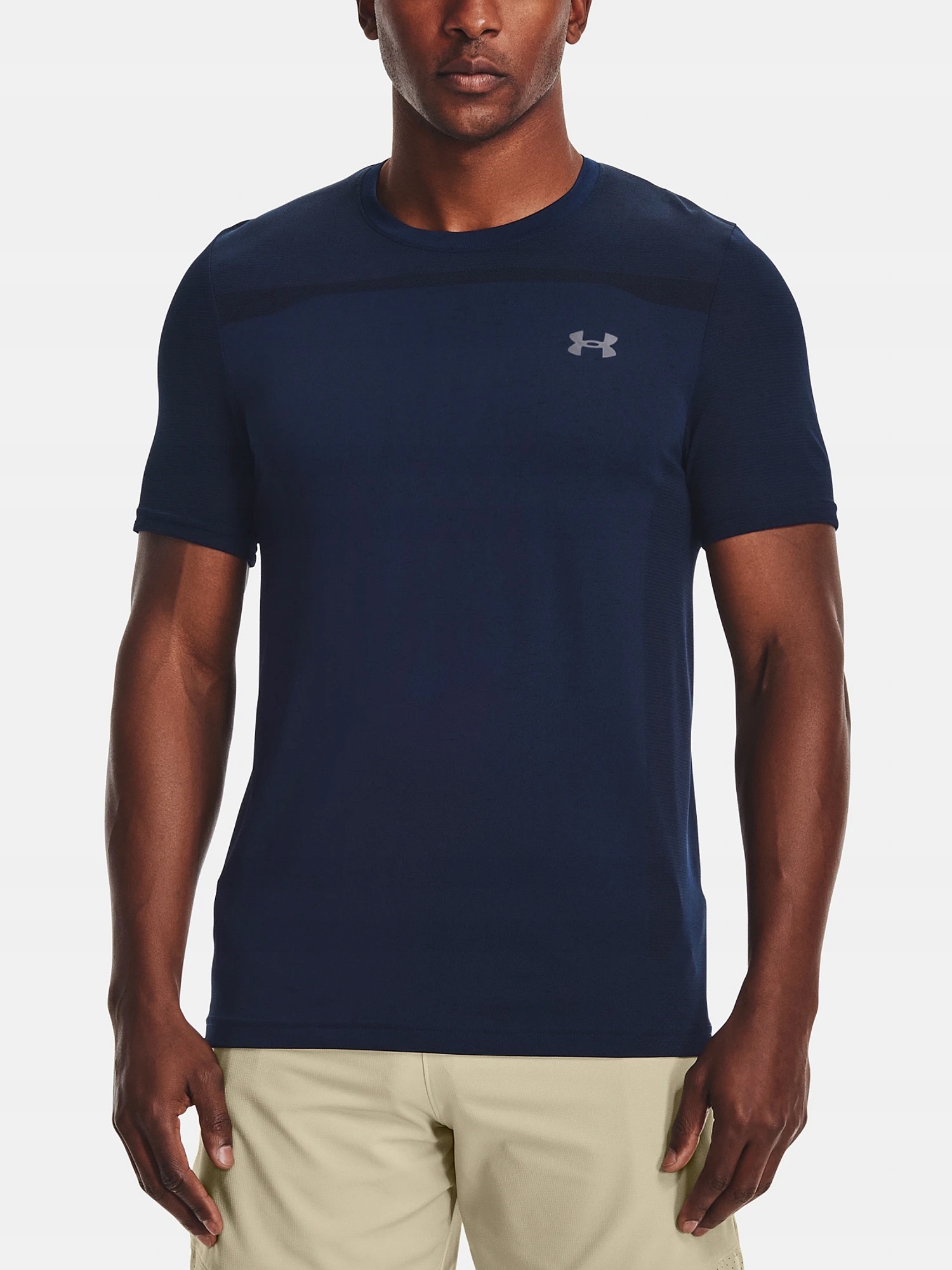 T-shirt Under Armour Seamless Academy/Mod Gray