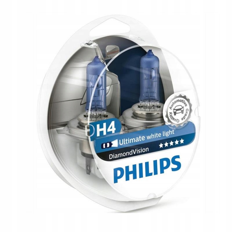 Philips DiamondVision H4 (12V-55W, 5000K) 2szt.