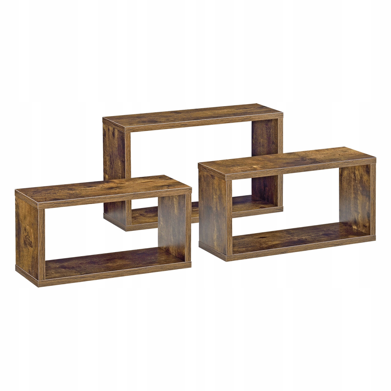 

Zestaw 3x Półka Wisząca Ścienna Loft Industrialna