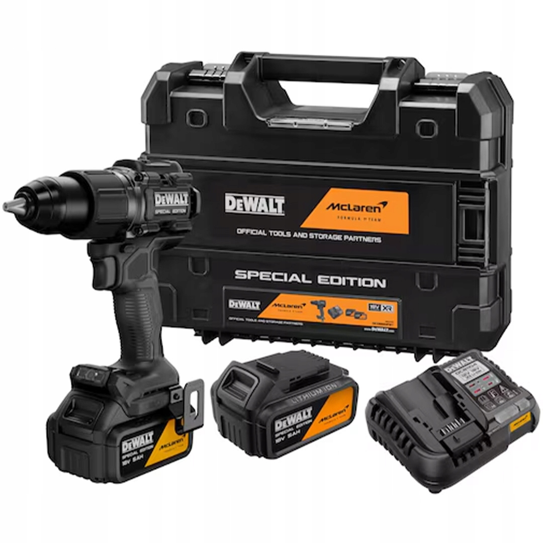 Dewalt Wiertarko-wkrętarka Udarowa 18V 90NM 2X5AH Mclaren DCD86MP2T