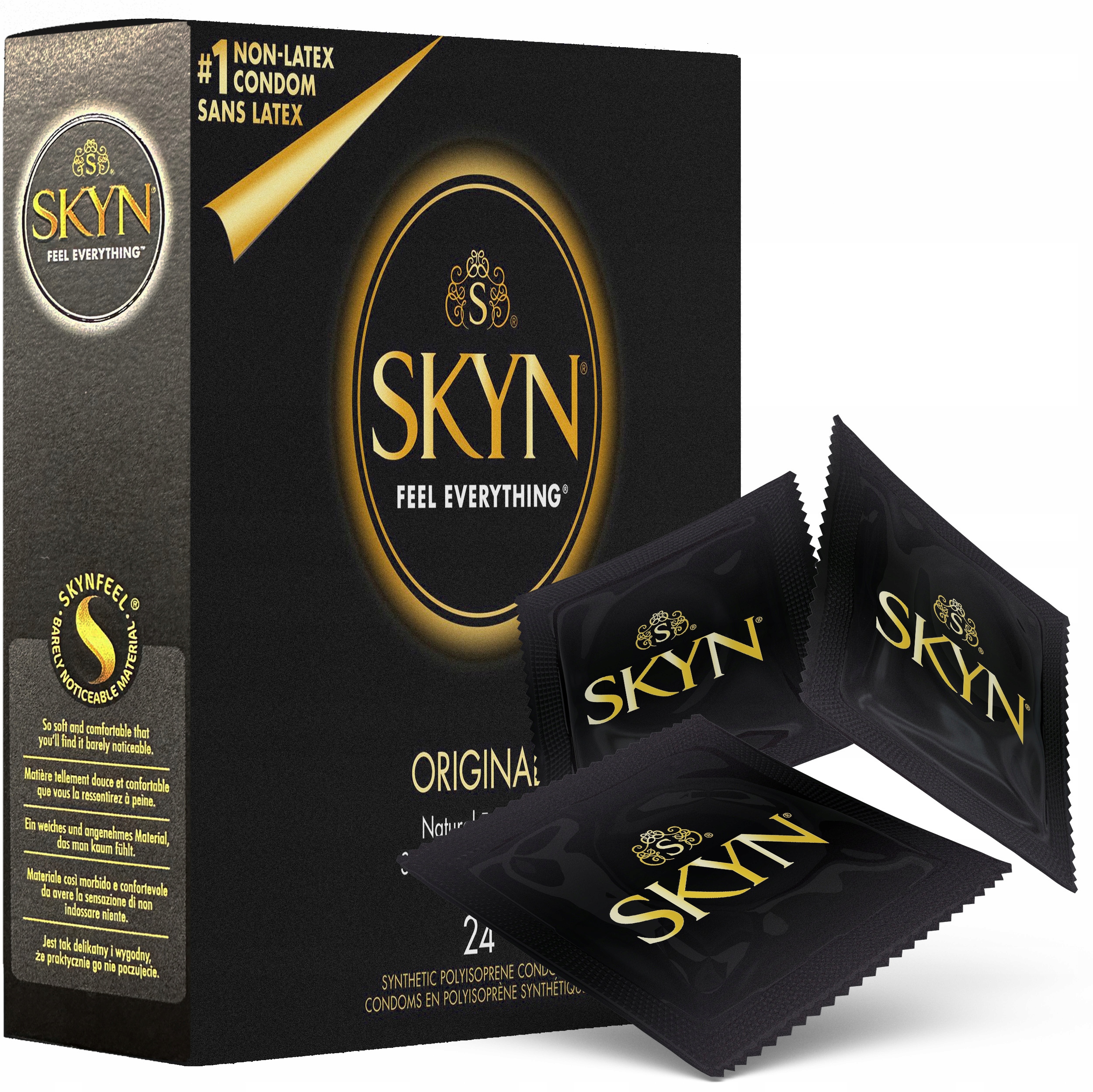 

Unimil Skyn Original nielateksowe cienkie 24
