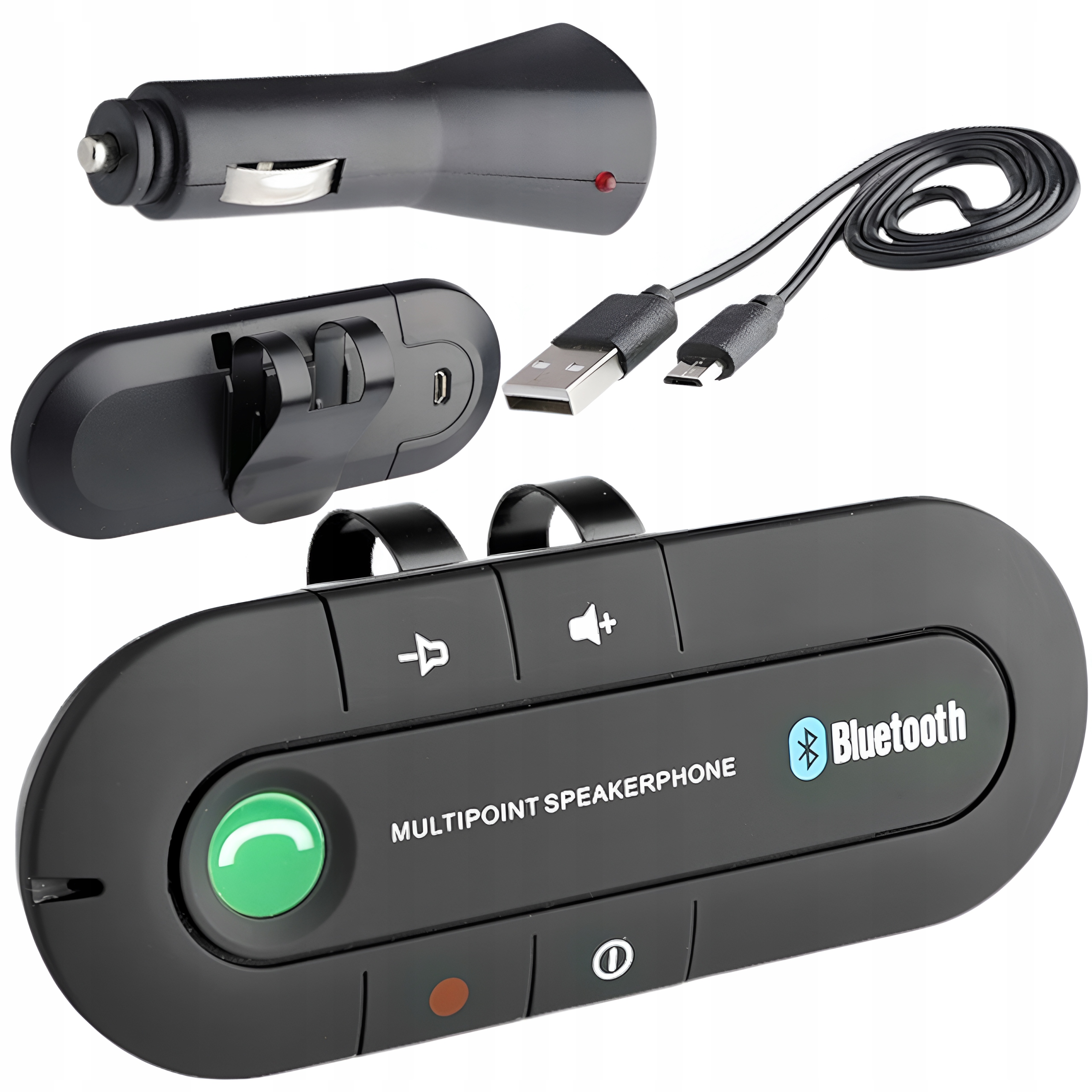 

Zestaw Głośnomówiący Do Samochodu Bluetooth 4 +edr