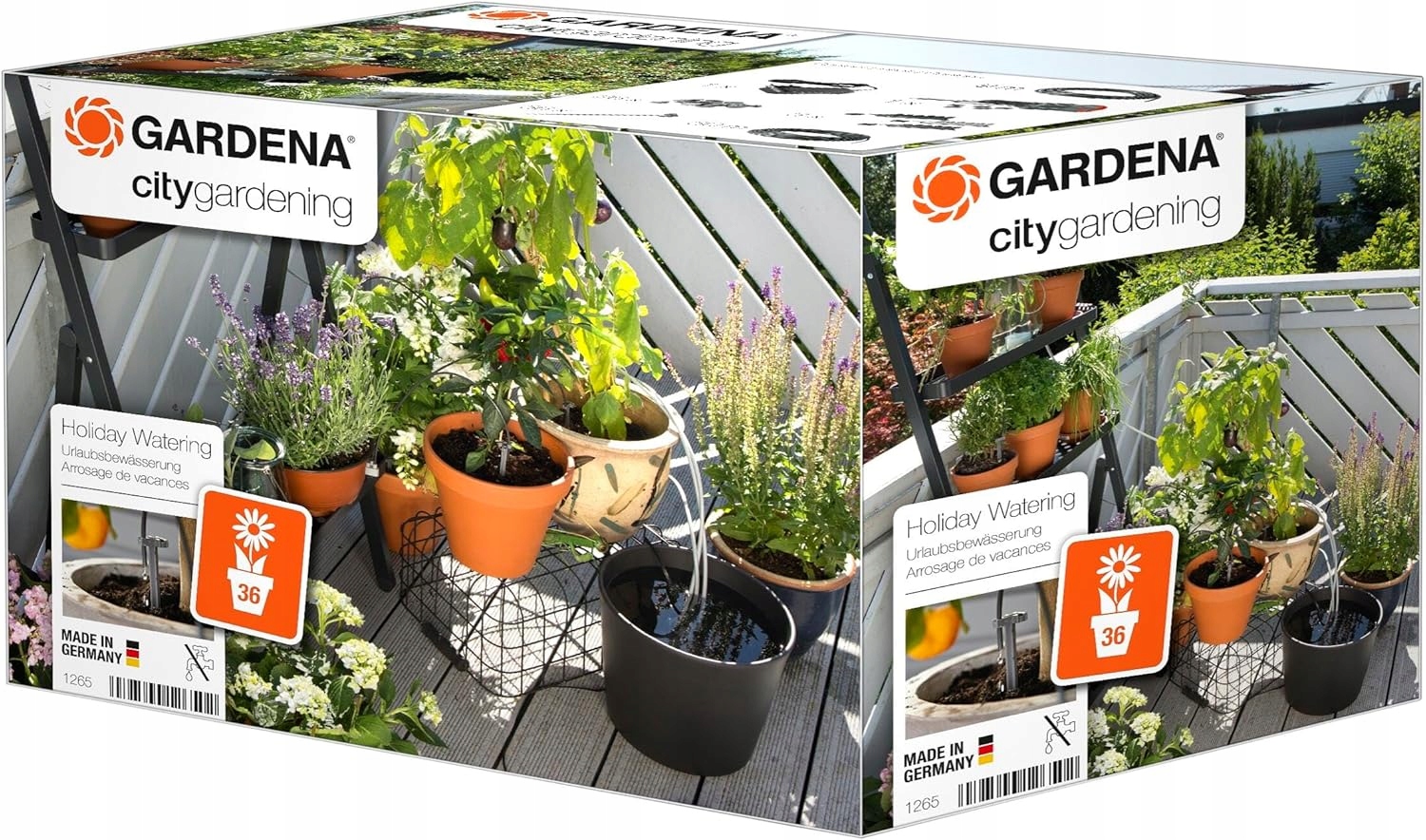 Gardena City Gardenning – automatický systém zavlažování až pro 36 rostlin