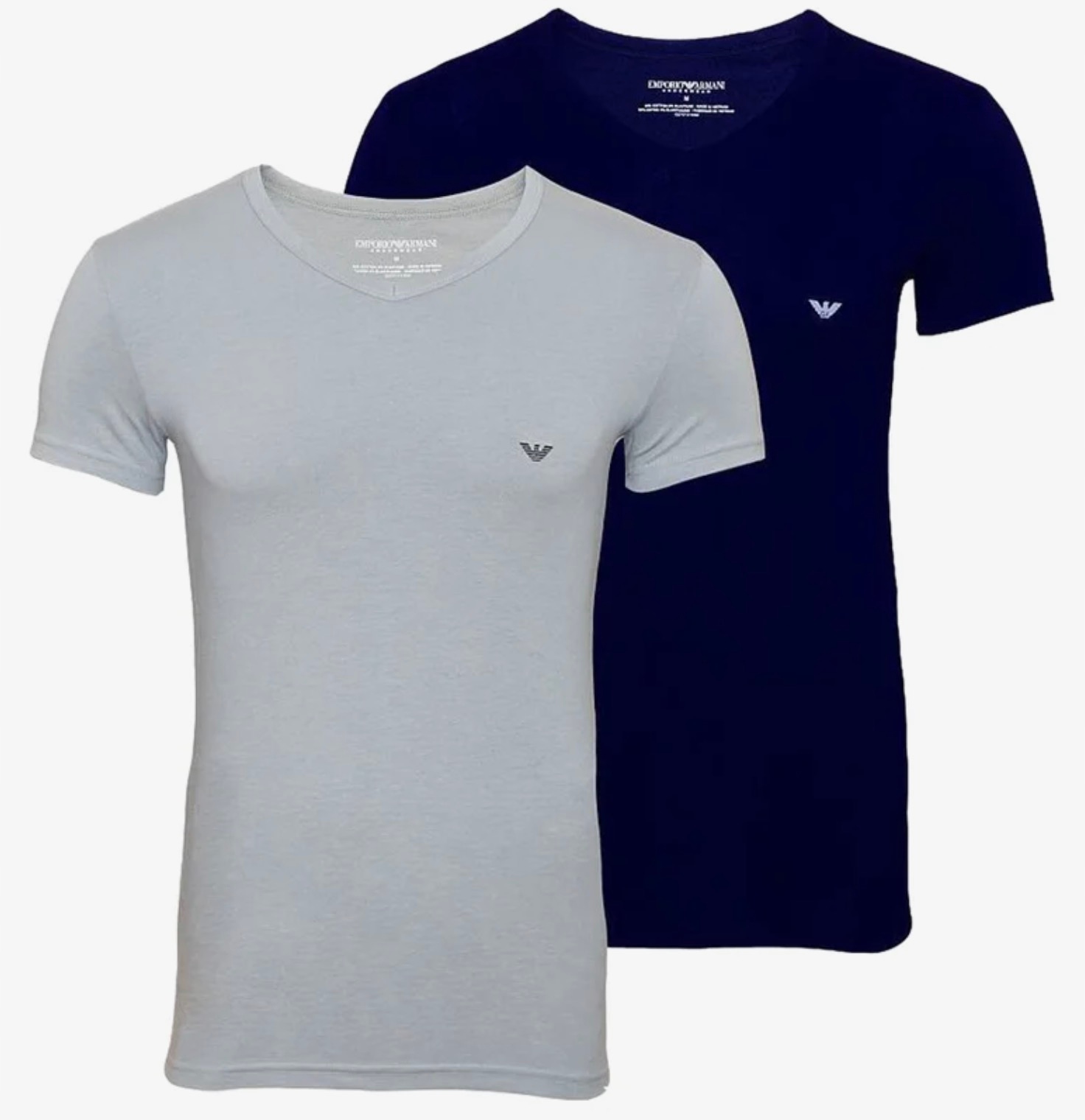 Emporio Armani Tričko Bavlna 2 ks