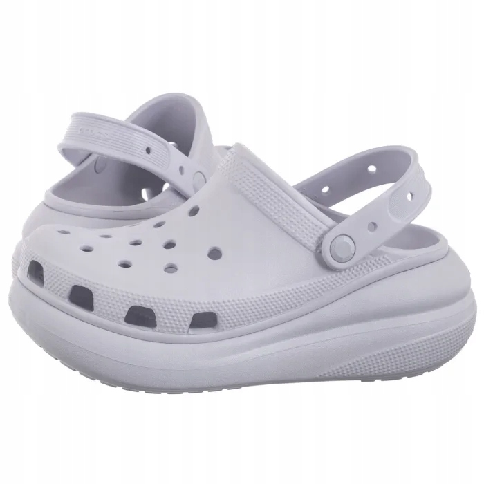 Dámské boty Nazouváky Crocs Crush Clog Frosted Grape 207521 Fialové