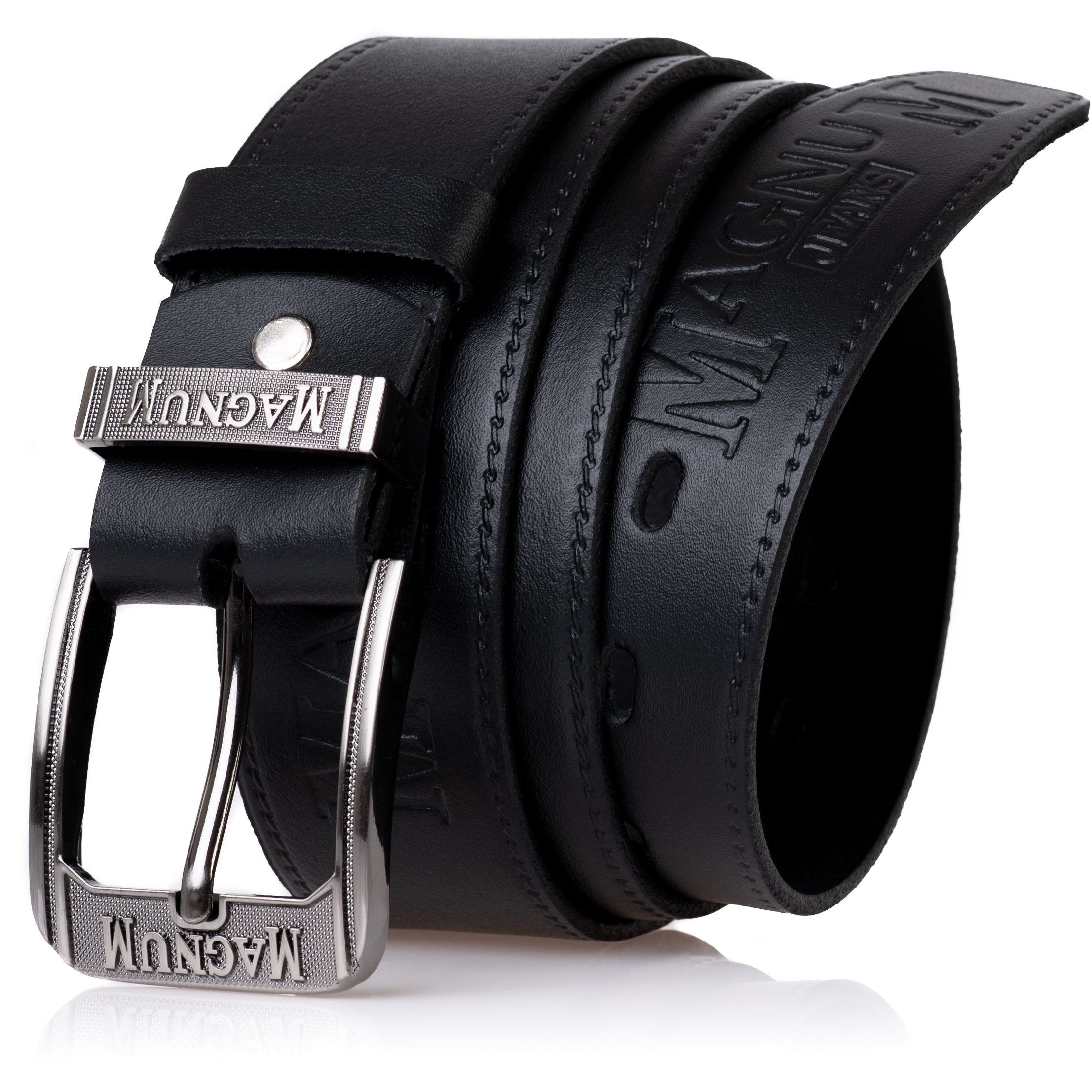 

Sepher Pasek Skórzany New Magnum męski Czarny pas