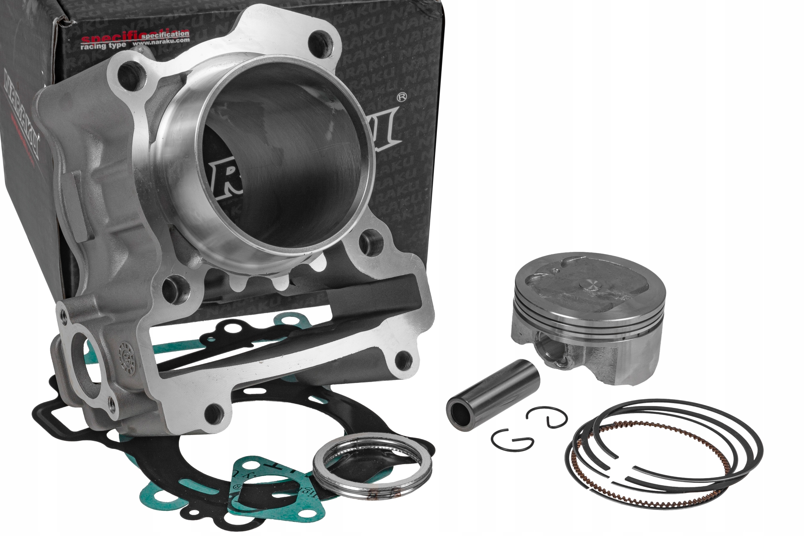Cylinder Kit Naraku 150cc, Yamaha Husqvarna 125 Euro3-4 4T (bez hlavy)