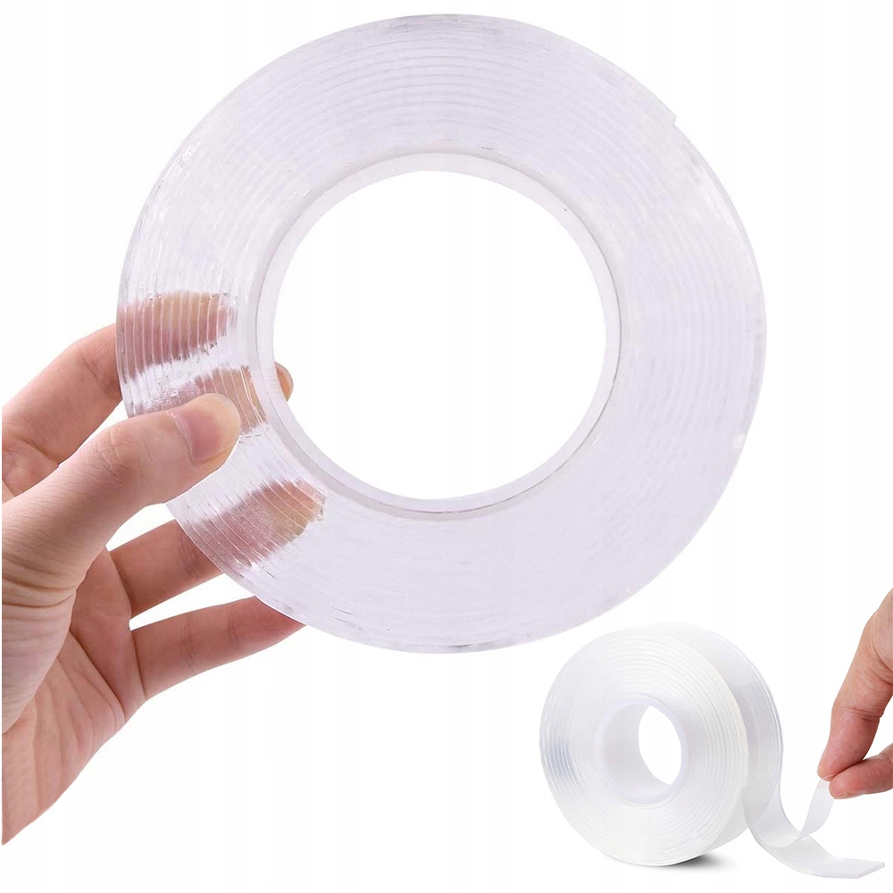 

Taśma Dwustronna Przezroczysta Nano Tape Mocna 5m